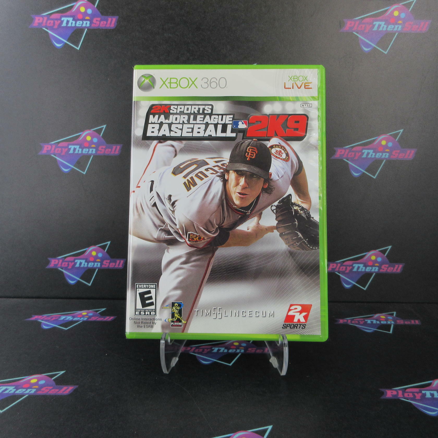 MLB 2K9 Baseball Xbox 360 Complete - Excellent