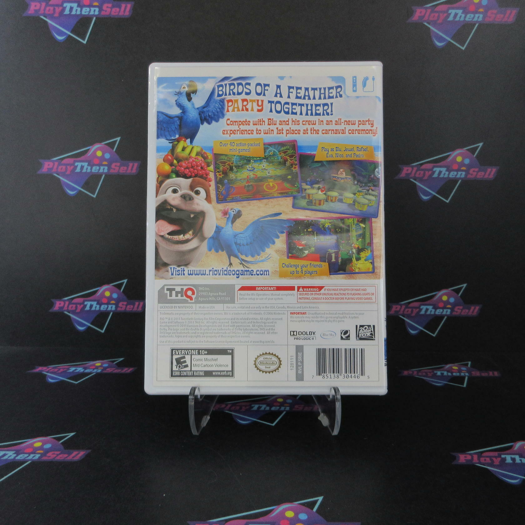 Rio Nintendo Wii Complete - Excellent