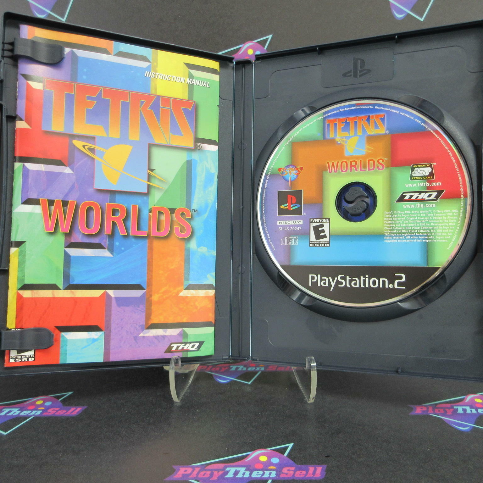 Tetris Worlds PS2 PlayStation 2 Complete - Excellent