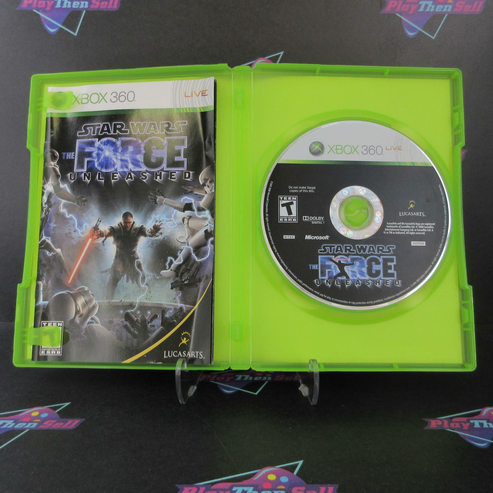 Star Wars the Force Unleashed Xbox 360 Complete - Excellent