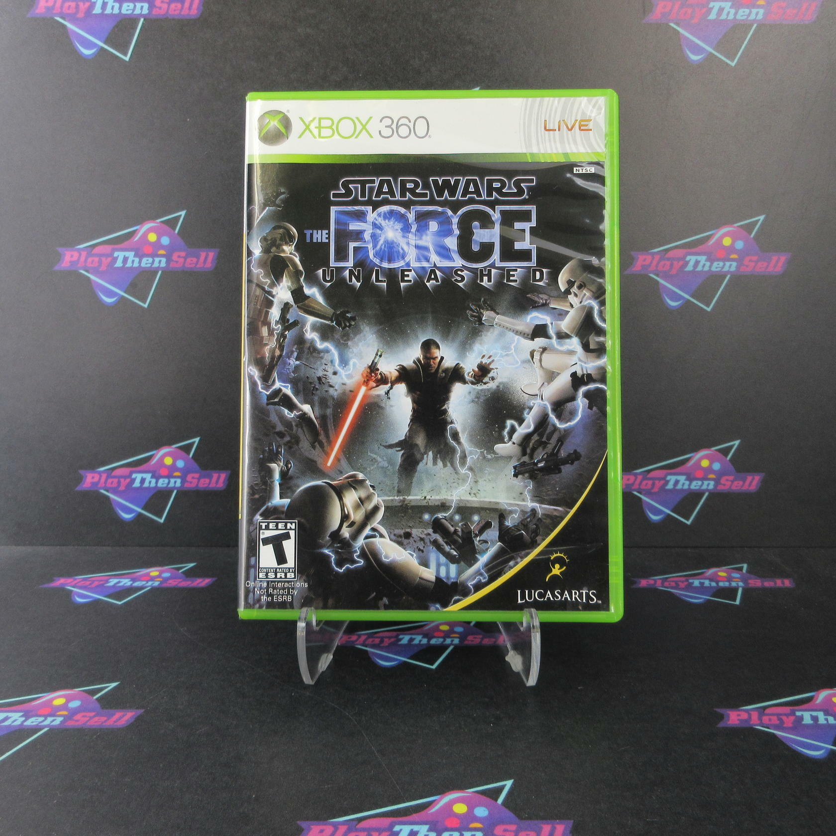 Star Wars the Force Unleashed Xbox 360 Complete - Excellent