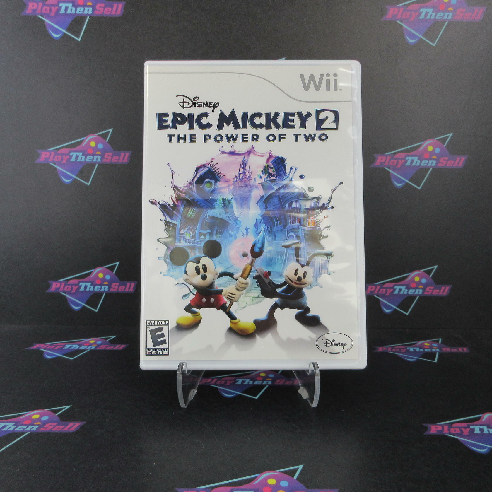 Epic Mickey 2 The Power of Two Nintendo Wii Complete - Excellent