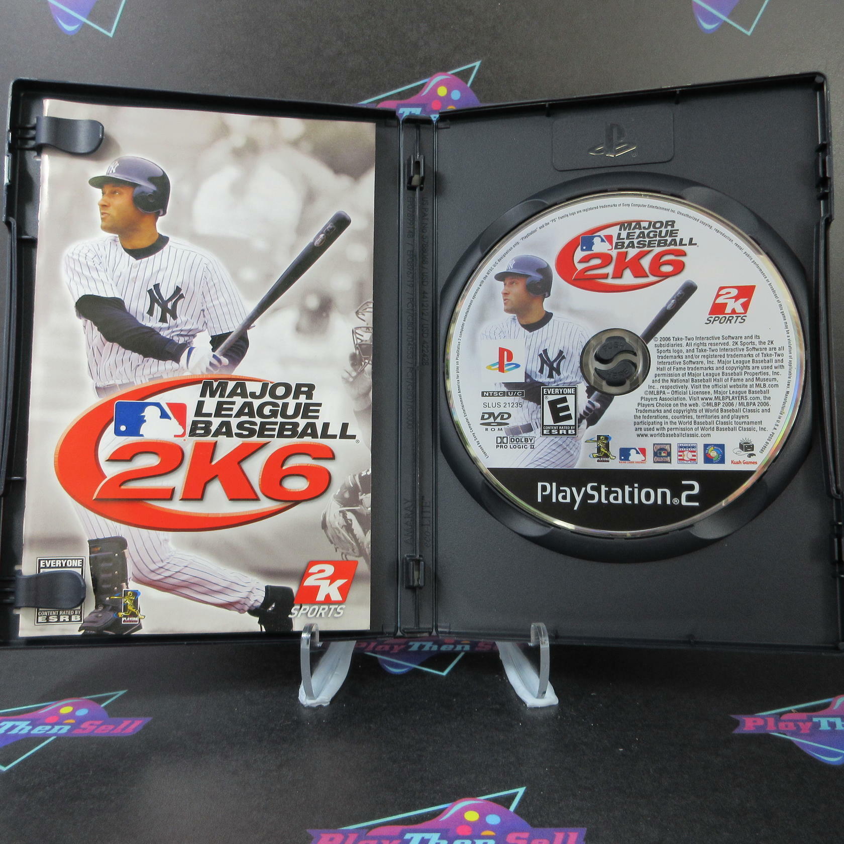 Major League Baseball 2K6 PS2 PlayStation 2 Complete - Excellent
