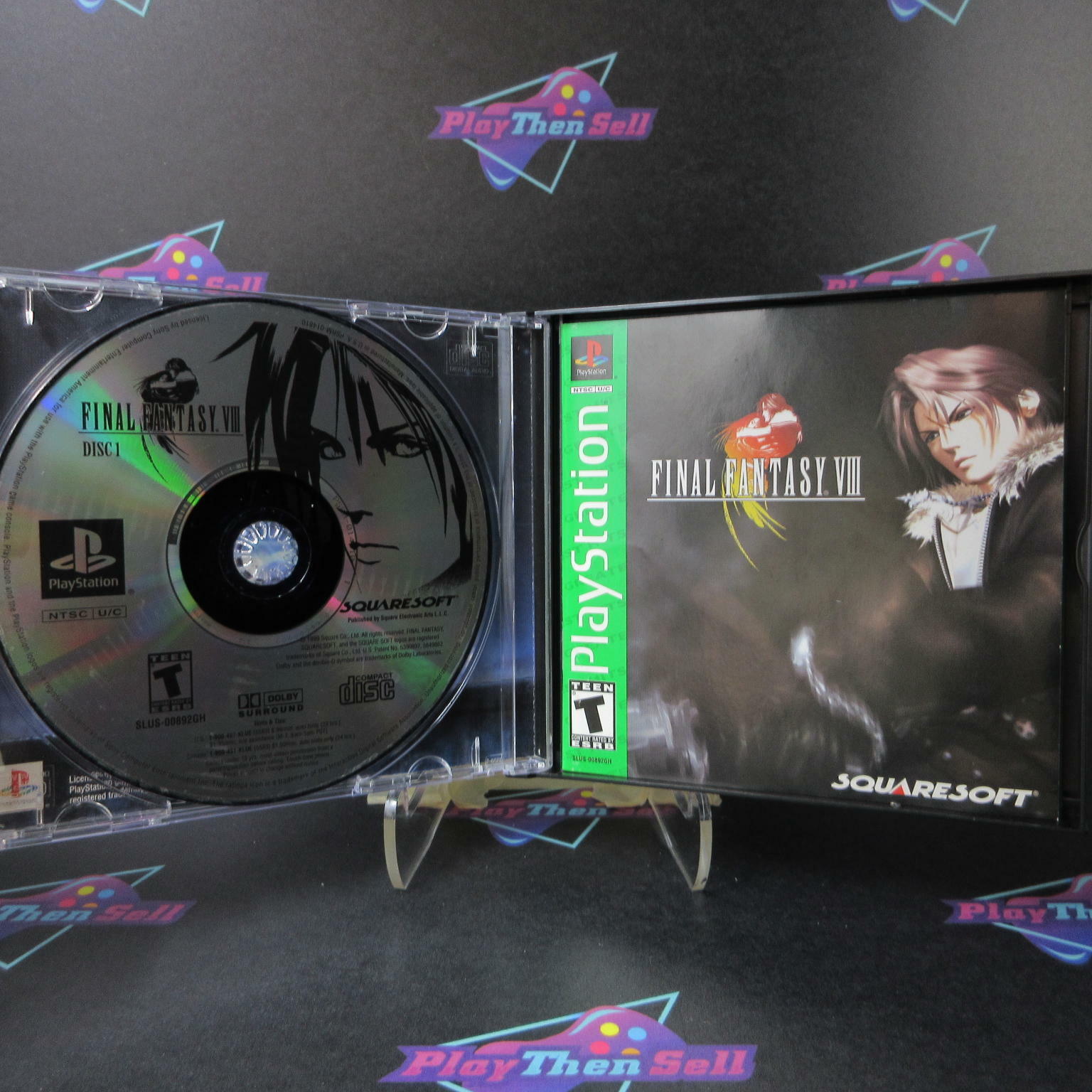 Final Fantasy VIII 8 PS1 PlayStation 1 GH + Reg Card Complete - Excellent