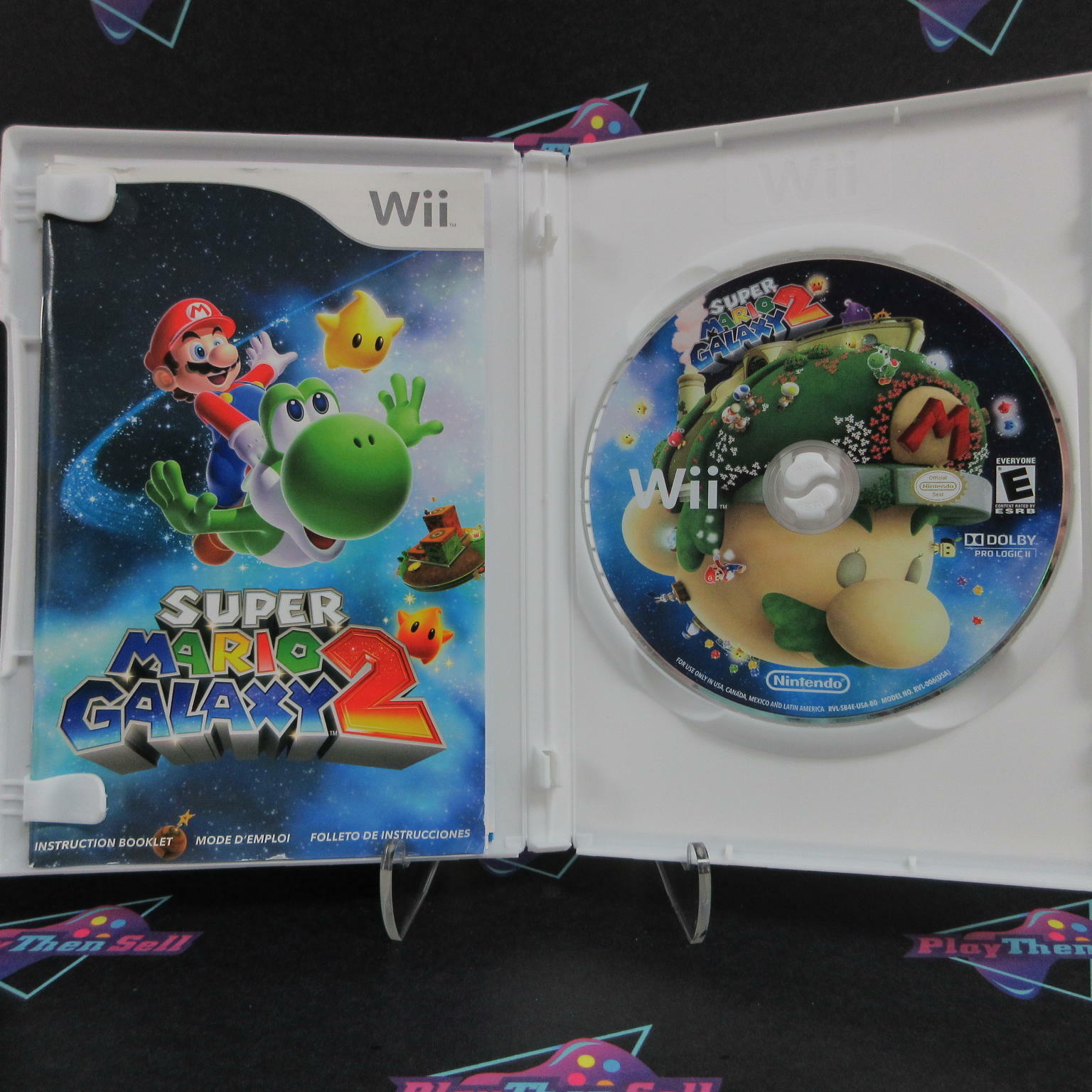 Super Mario Galaxy 2 Nintendo Wii Complete - Excellent