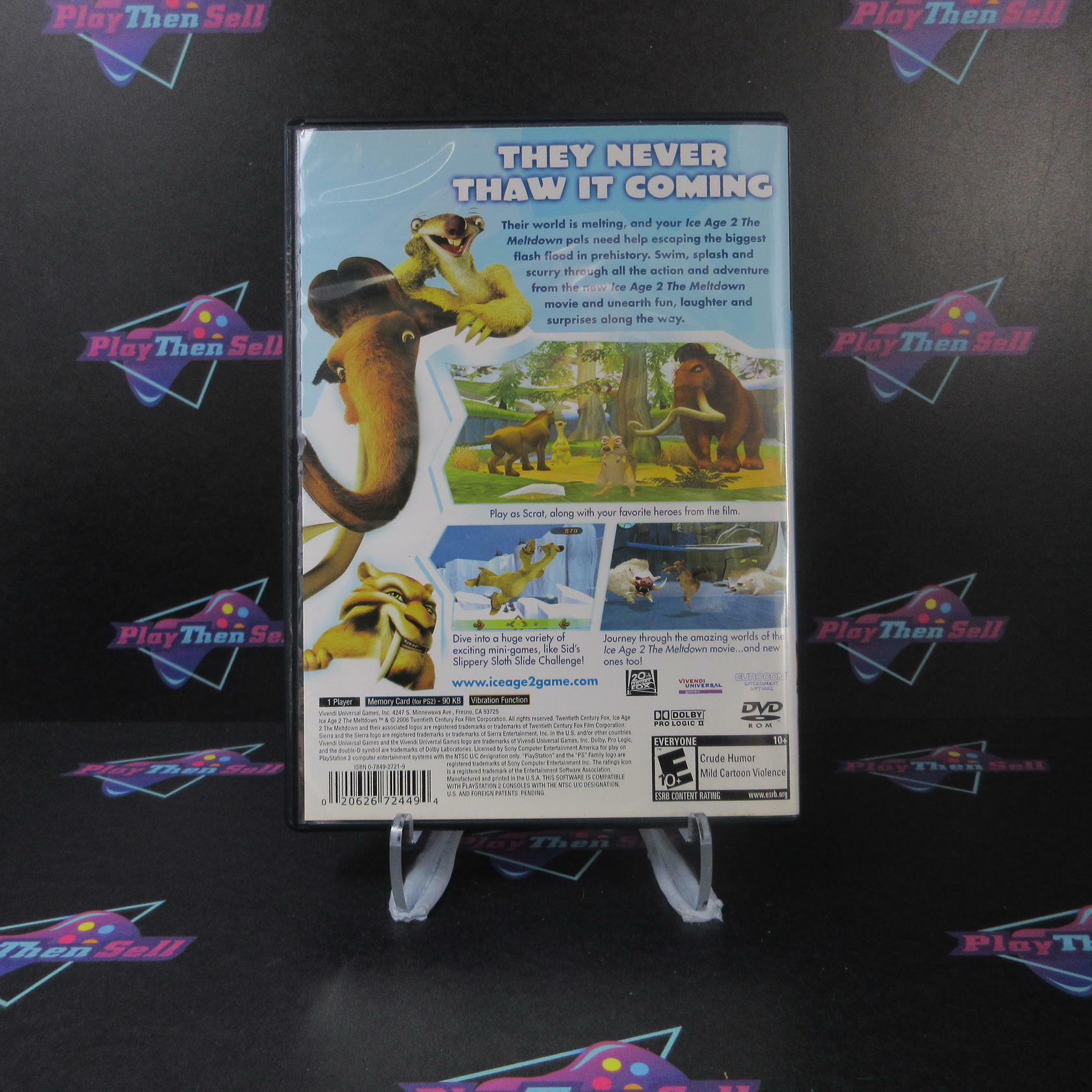 Ice Age 2 The Meltdown PS2 PlayStation 2 Complete - Excellent