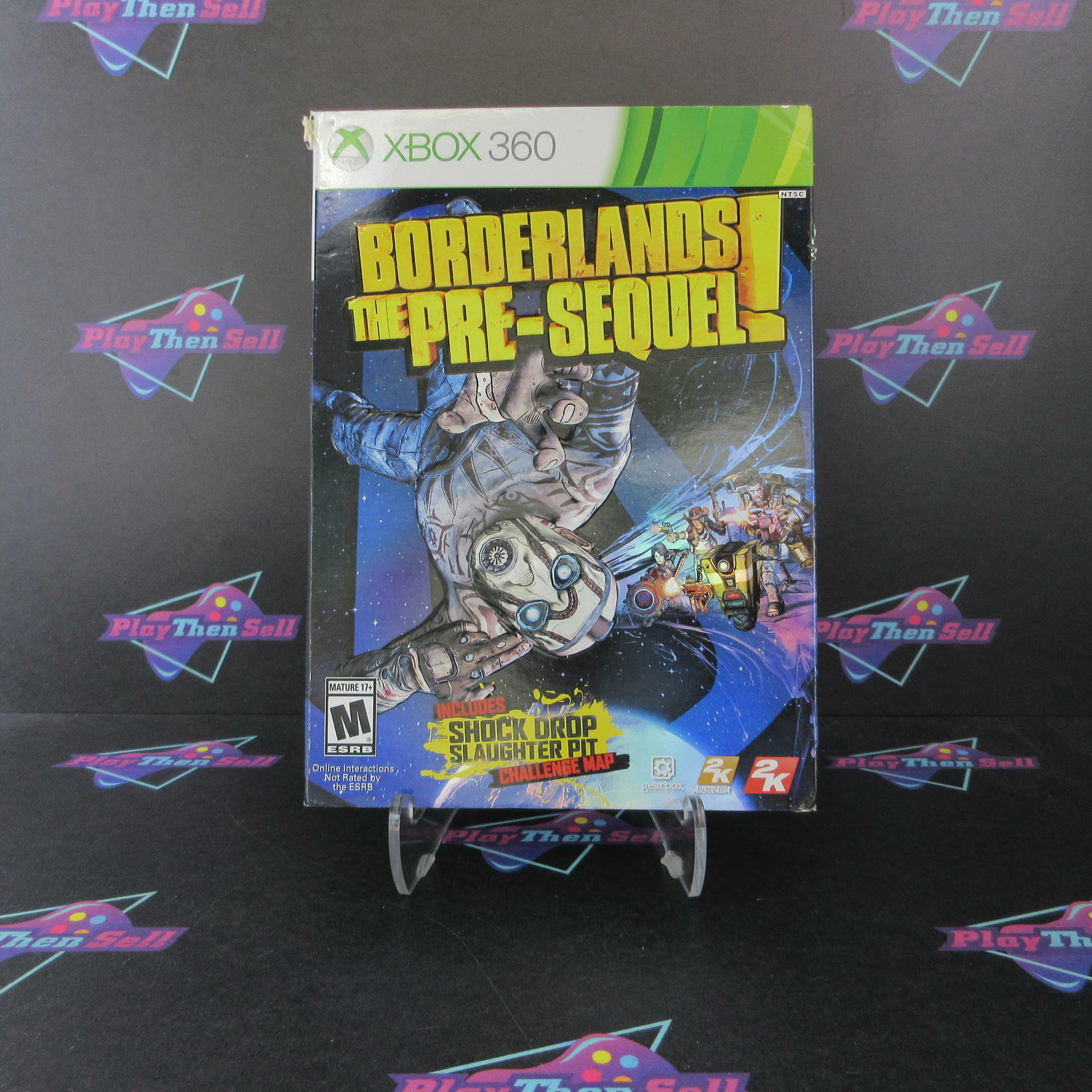 Borderlands The Pre-Sequel Xbox 360 + Sleeve Complete - Excellent