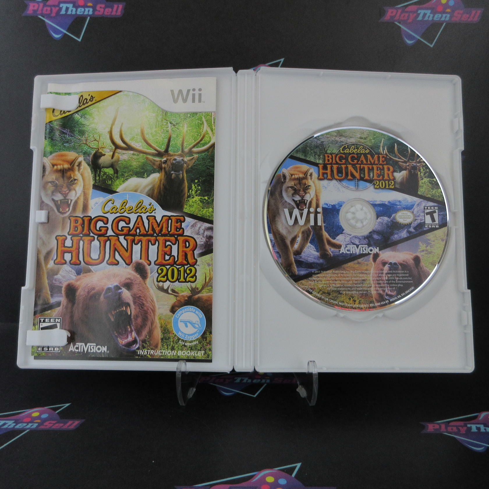 Cabela's Big Game Hunter 2012 Nintendo Wii Complete - Excellent