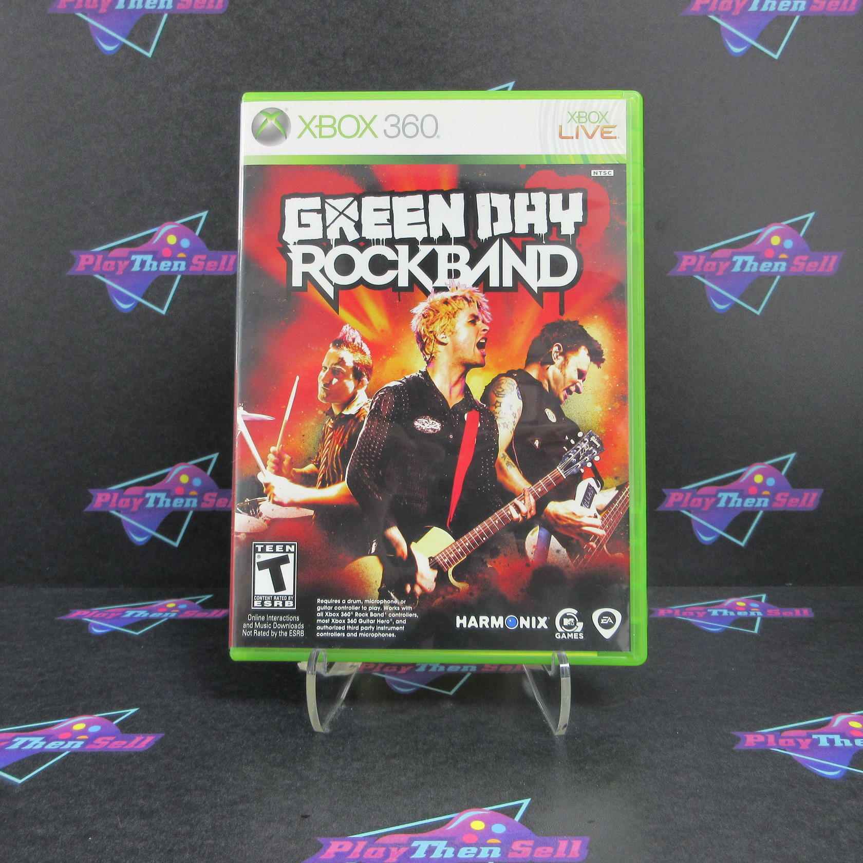 Green Day Rock Band Xbox 360 Complete - Excellent