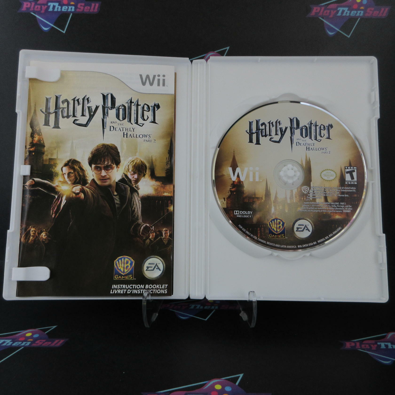 Harry Potter and The Deathly Hallows Part 2 Nintendo Wii Complete - Excellent