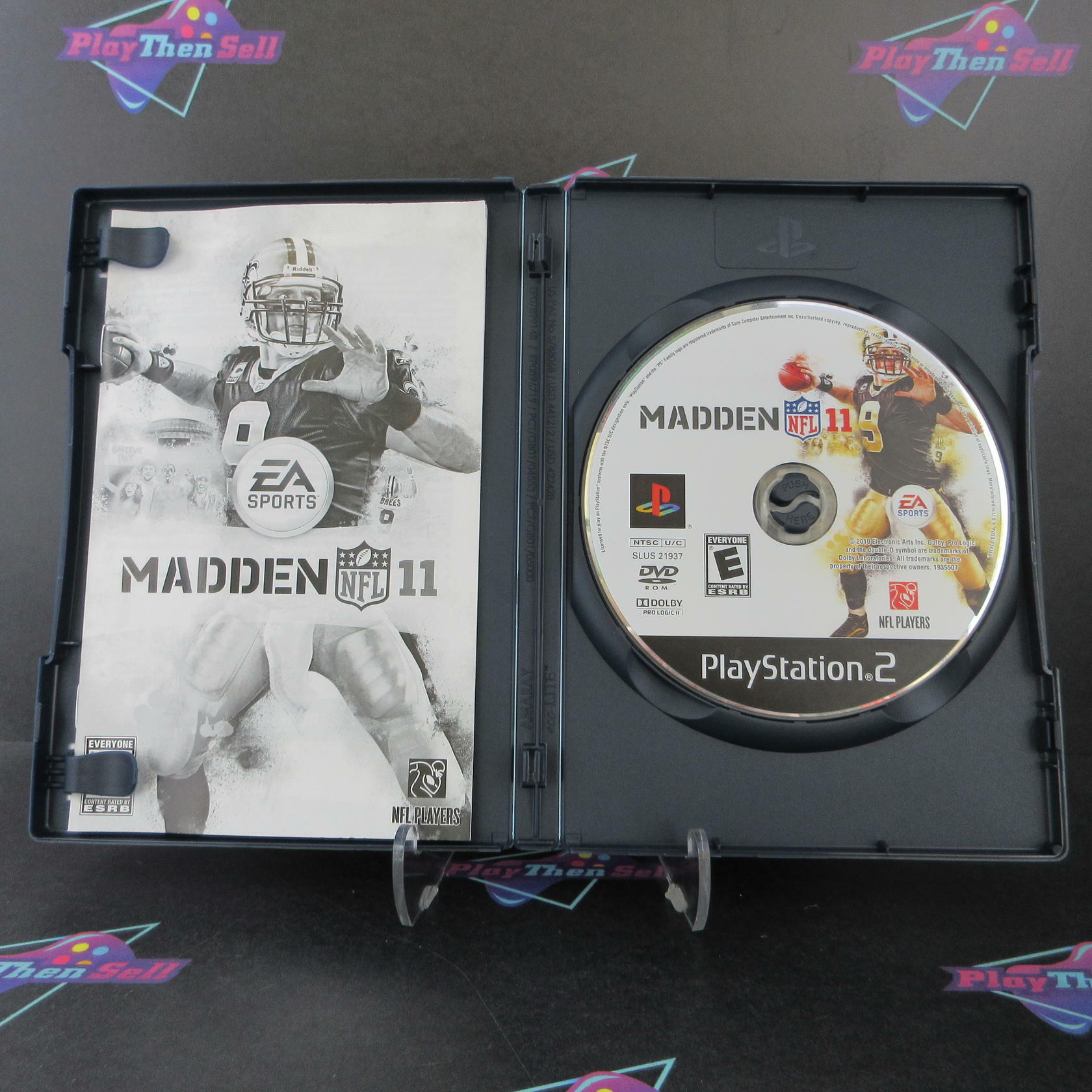 Madden NFL 11 PS2 PlayStation 2 Complete - Excellent