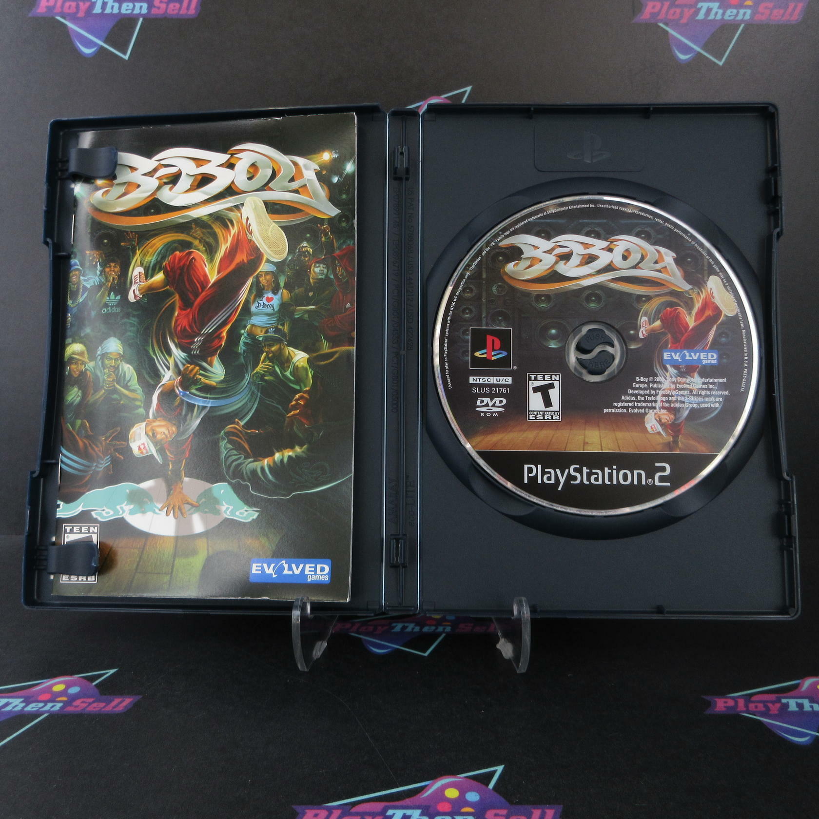 B-Boy PS2 PlayStation 2 + Reg Card Complete - Excellent