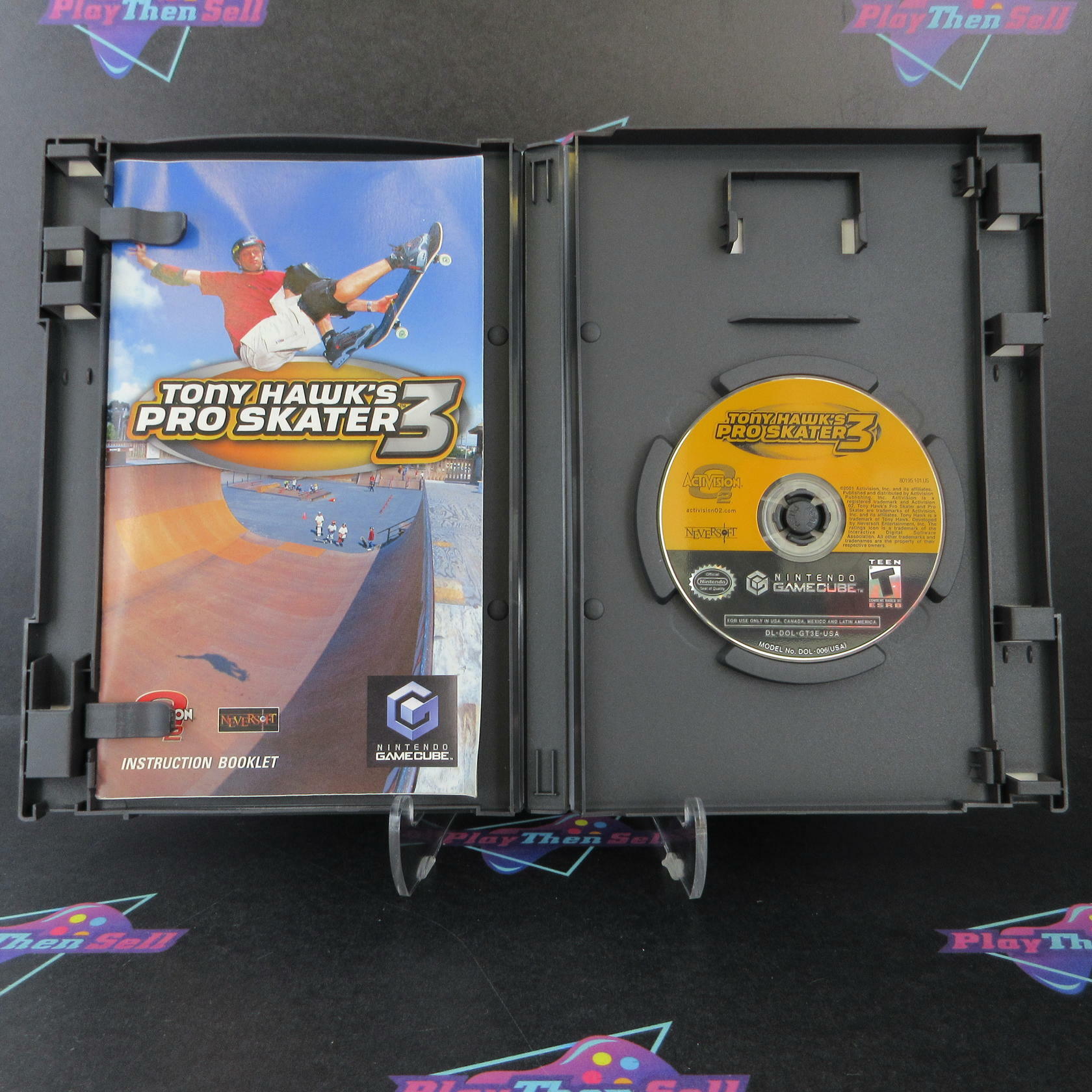 Tony Hawks' Pro Skater 3 Nintendo Gamecube + Reg Card Complete - Refurbished