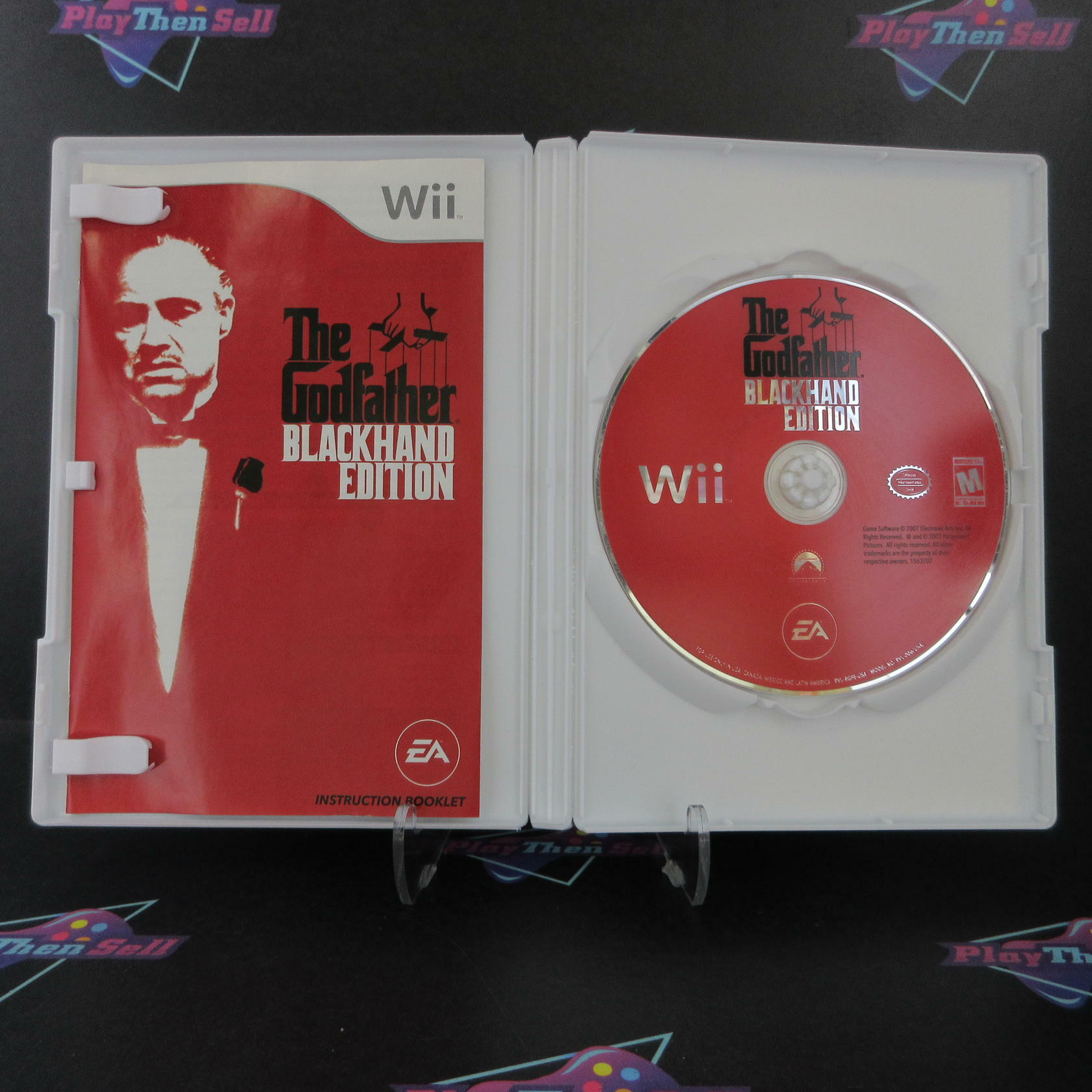 The Godfather Blackhand Edition Nintendo Wii Comeplete - Excellent
