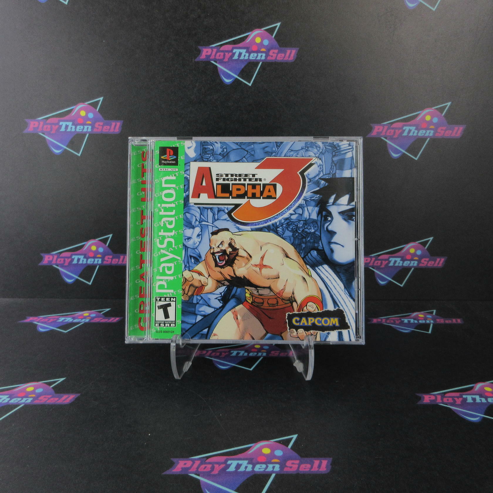 Street Fighter Alpha 3  PS1 PlayStation 1 GH Complete - Excellent
