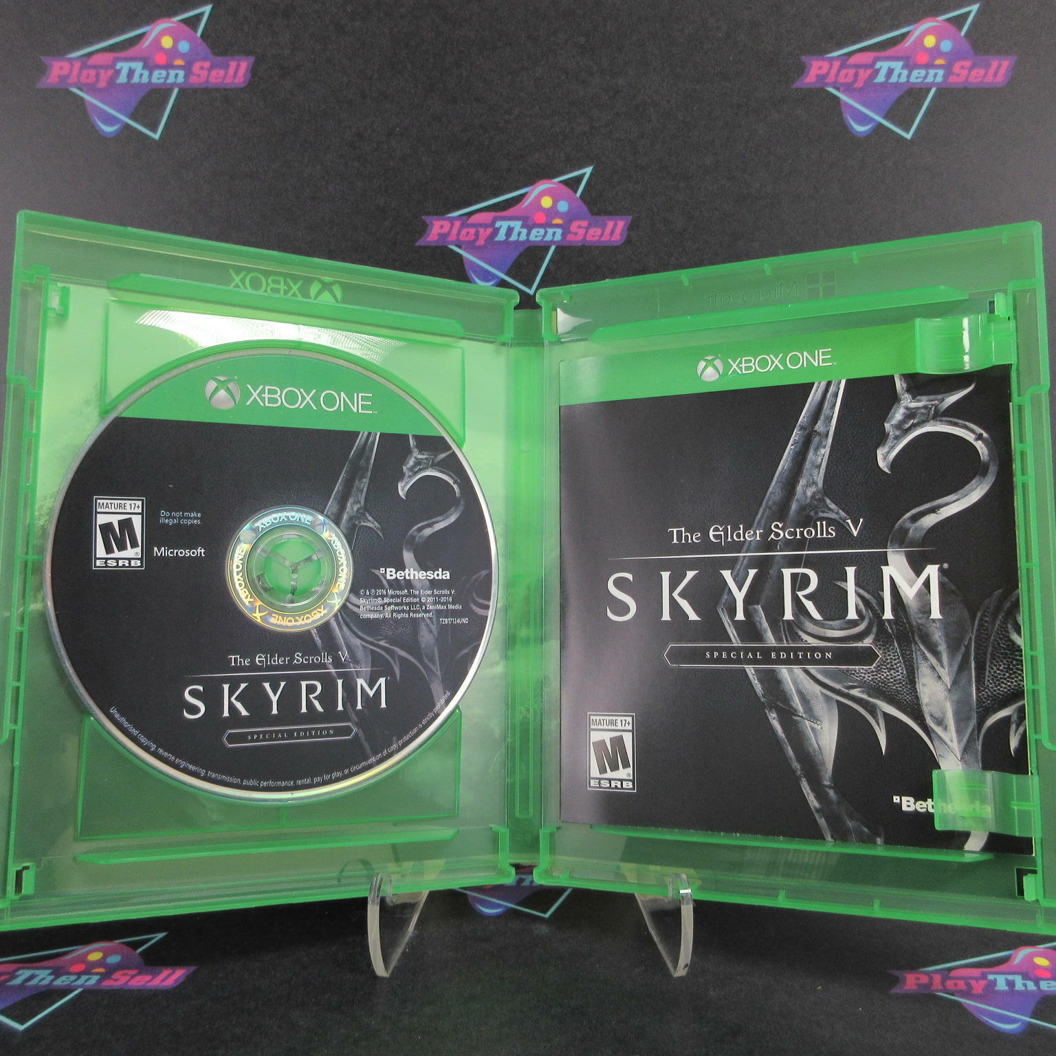 The Elder Scrolls V Skyrim Special Edition Xbox One + Map Complete - Excellent