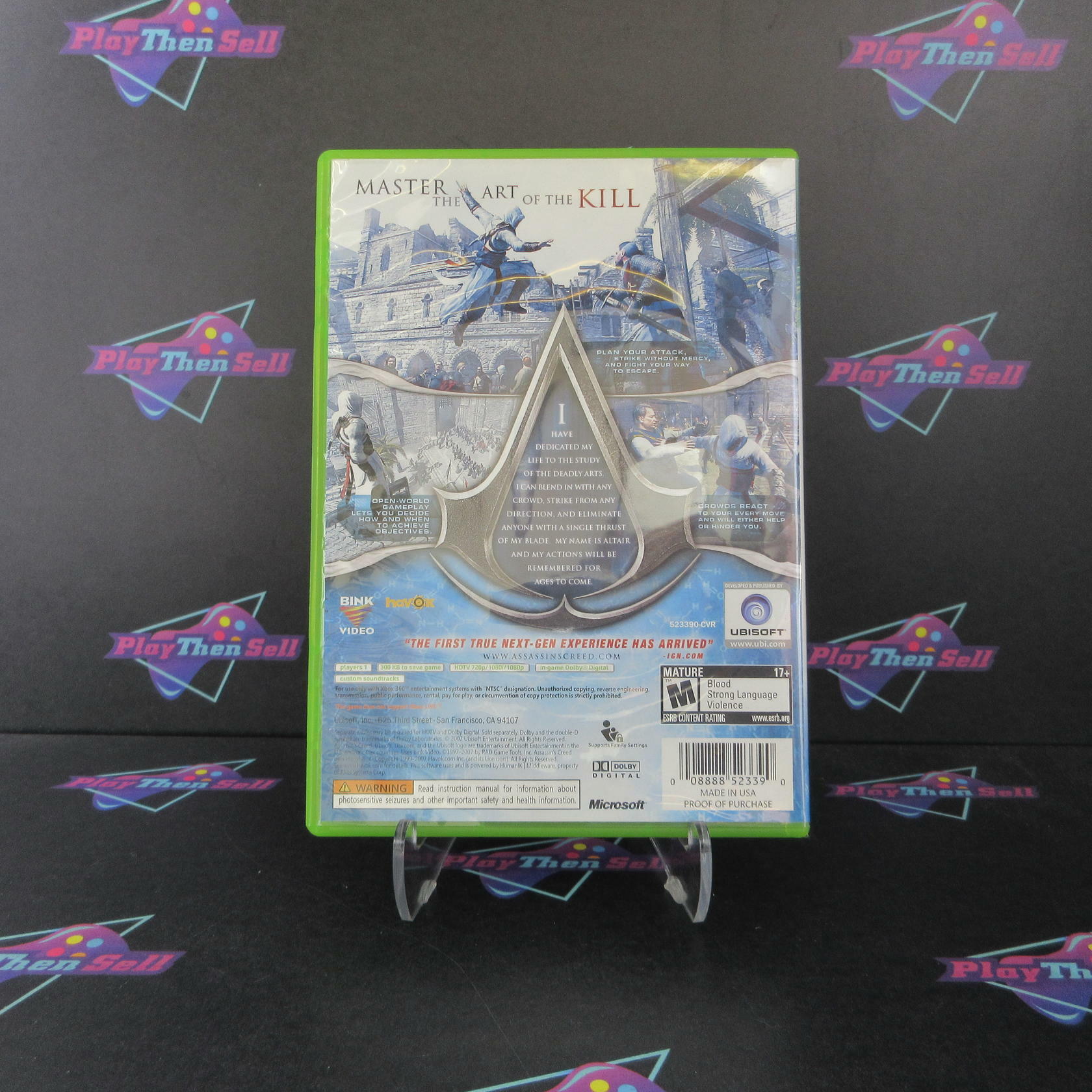 Assassin's Creed Xbox 360 Complete - Excellent