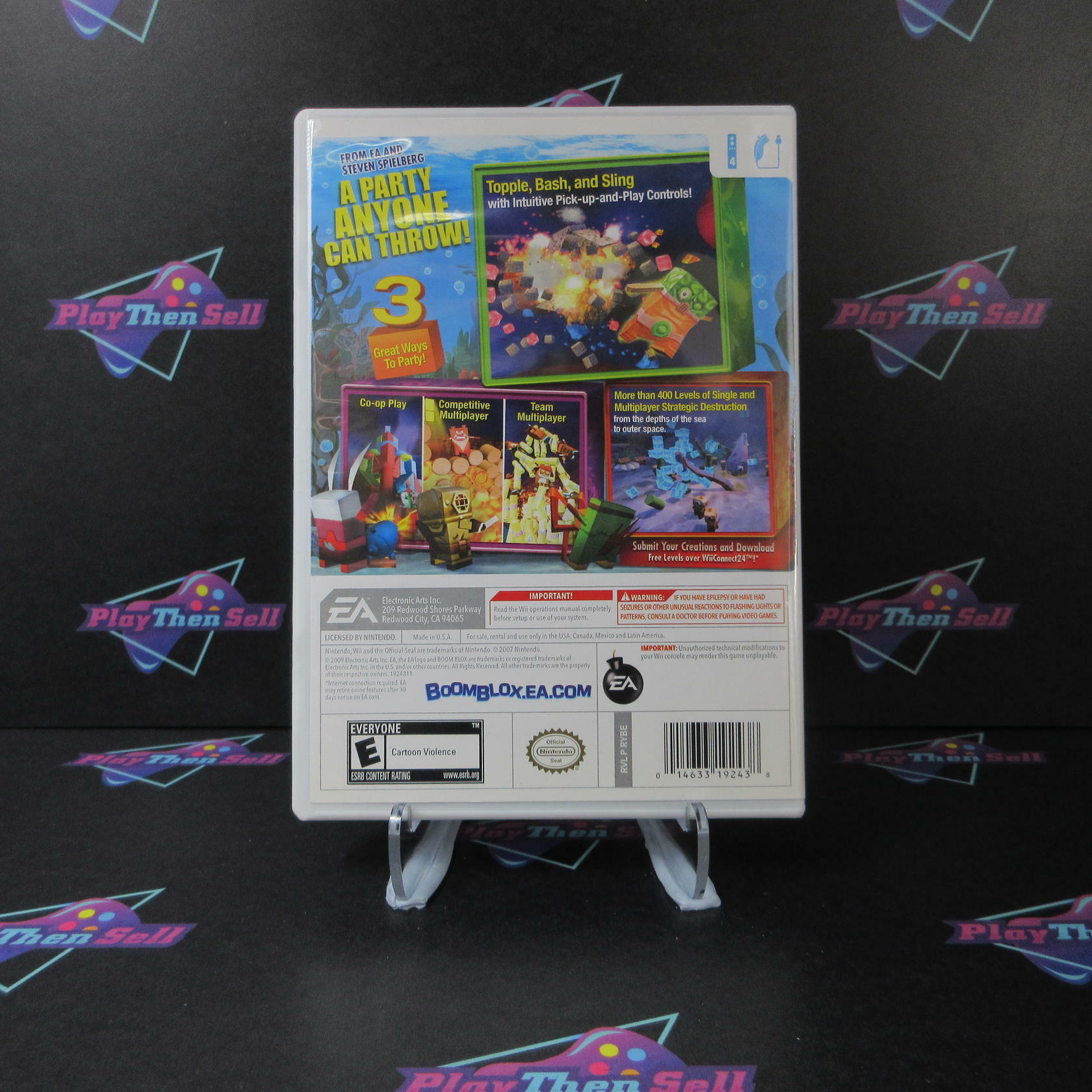Boom Blox Bash Party Nintendo Wii Complete - Excellent