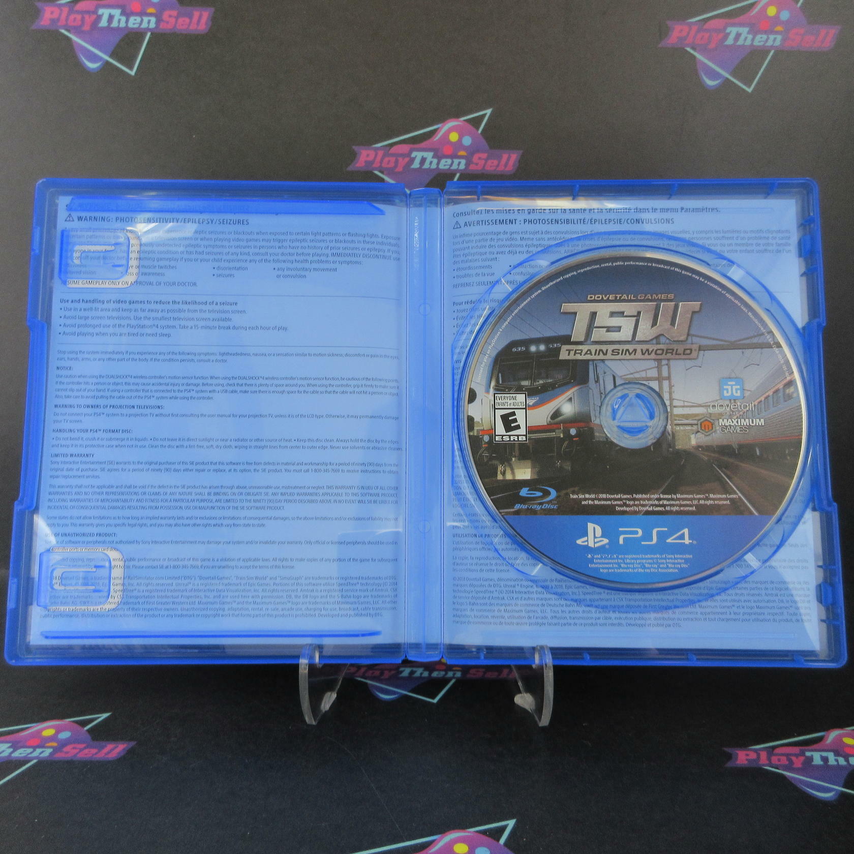 Train Sim World PS4 PlayStation 4 Complete - Excellent
