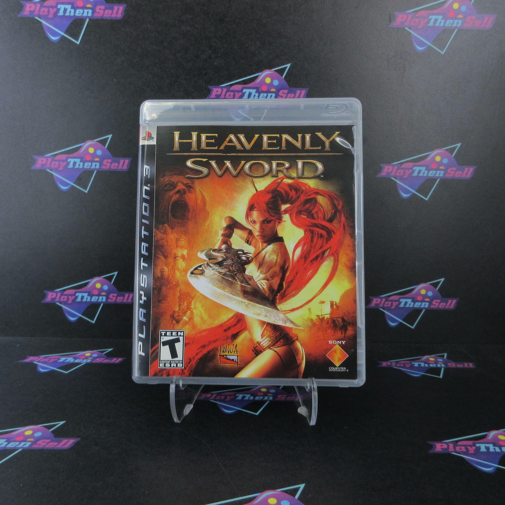Heavenly Sword PS3 PlayStation 3 + Reg Card Complete - Excellent
