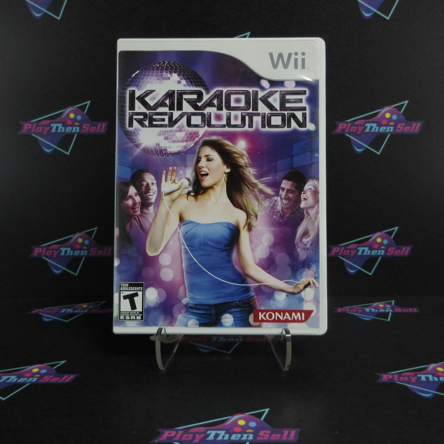 Wii Karaoke Revolution Nintendo Wii - Like New