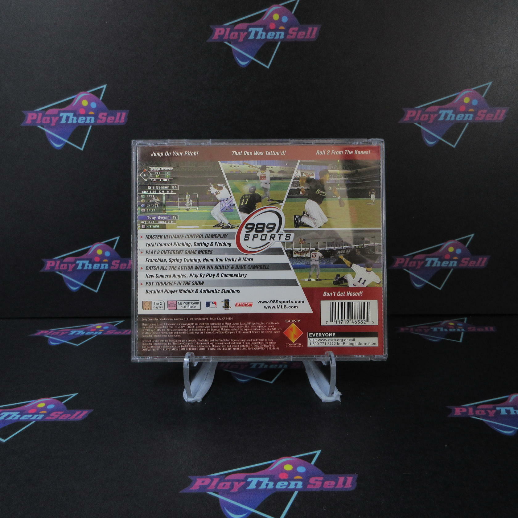 MLB 2002 PS1 PlayStation 1 - Like New