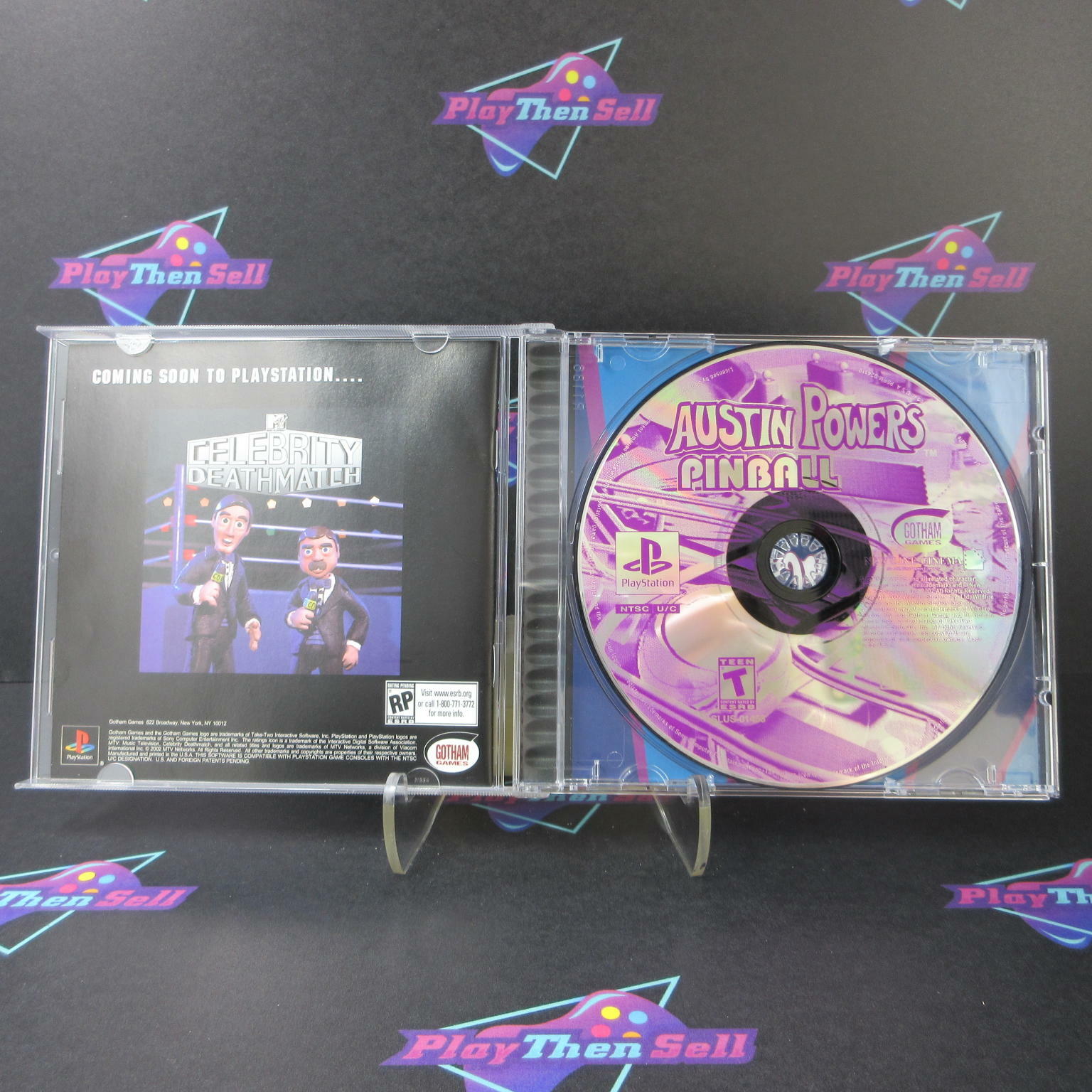 Austin Powers Pinball PS1 PlayStation 1 - Like New