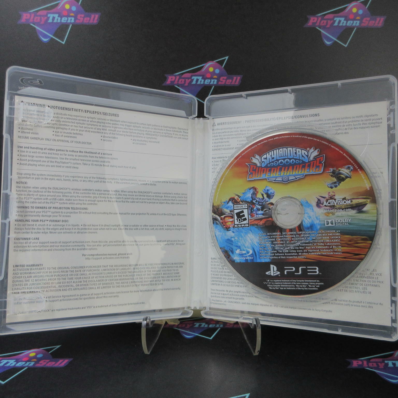 Skylanders Superchargers PS3 PlayStation 3 - Like New