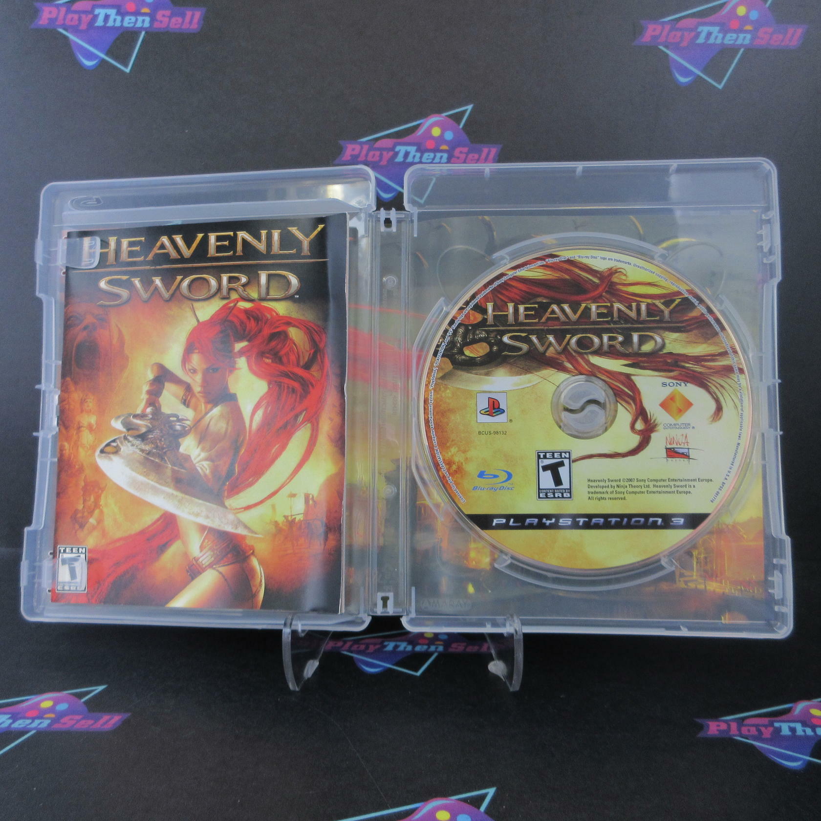Heavenly Sword PS3 PlayStation 3 + Reg Card Complete - Excellent
