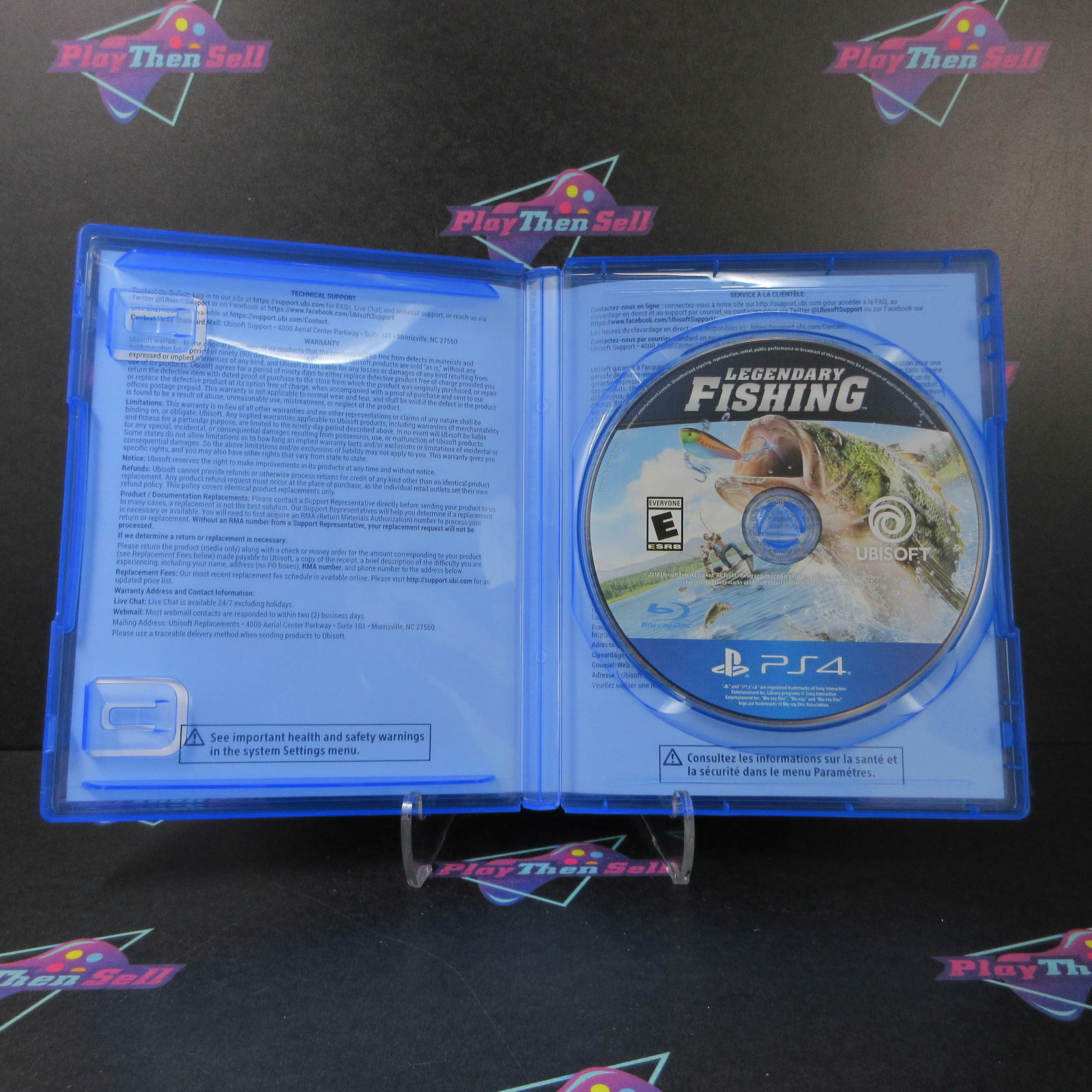 Legendary Fishing PS4 PlayStation 4 Complete - Excellent