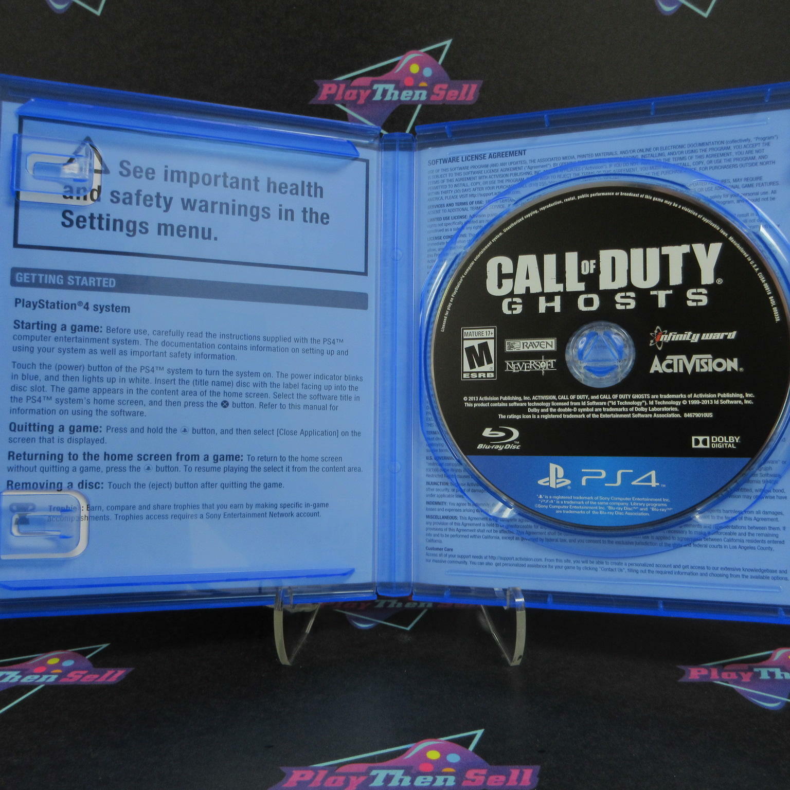 Call of Duty Ghosts PS4 PlayStation 4 Complete - Excellent
