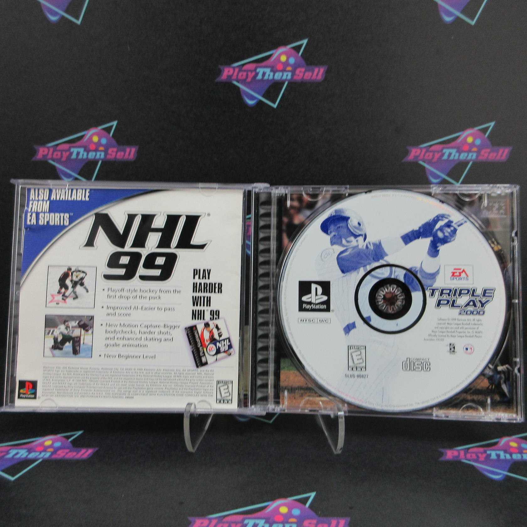 Triple Play 2000 PS1 PlayStation 1 + Reg Card Complete - Excellent