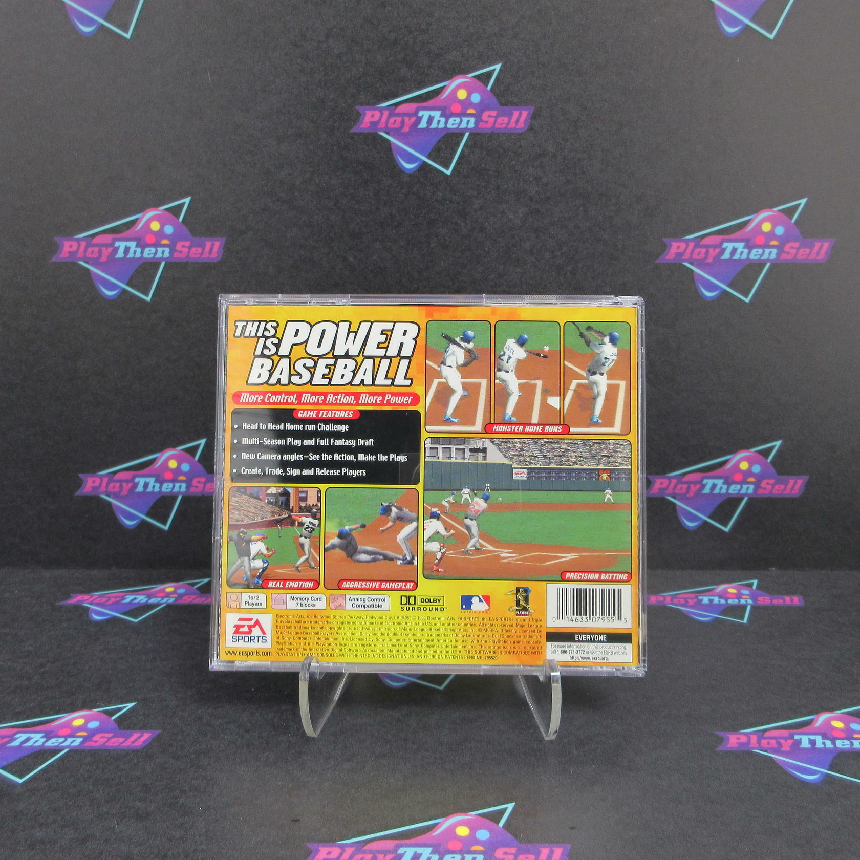 Triple Play 2000 PS1 PlayStation 1 + Reg Card Complete - Excellent