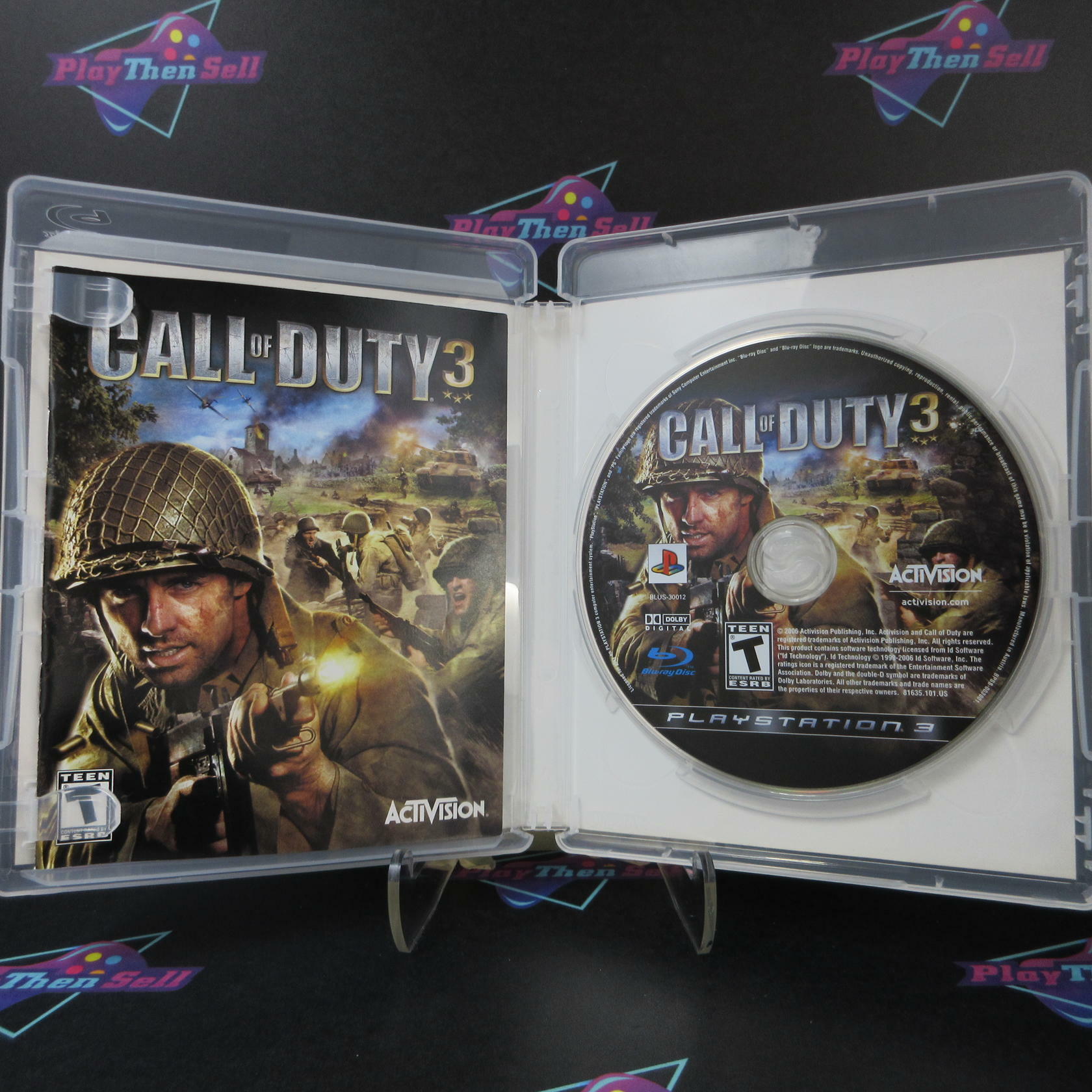 Call of Duty 3 PS3 PlayStation 3 Complete - Excellent