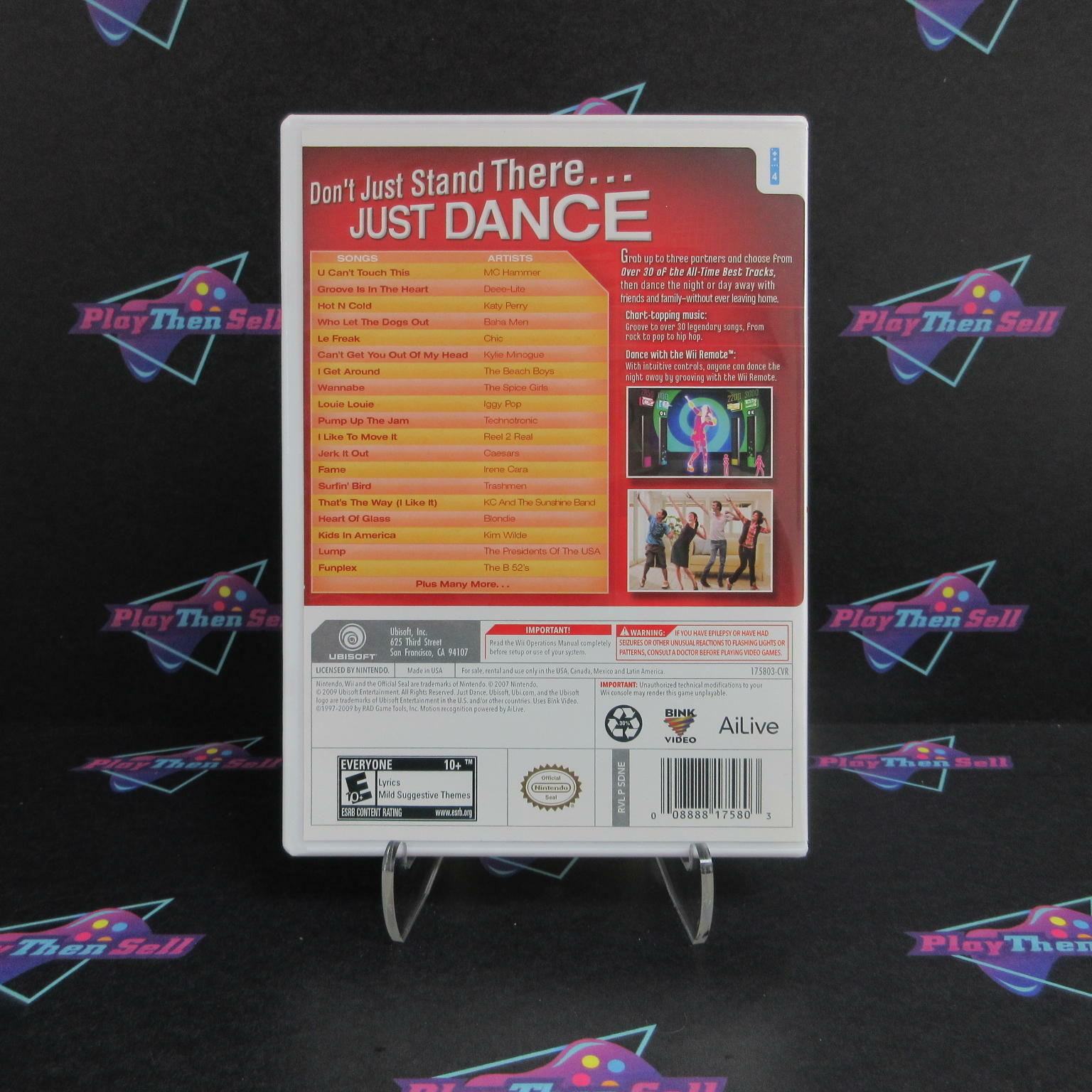 Just Dance Nintendo Wii Complete - Excellent
