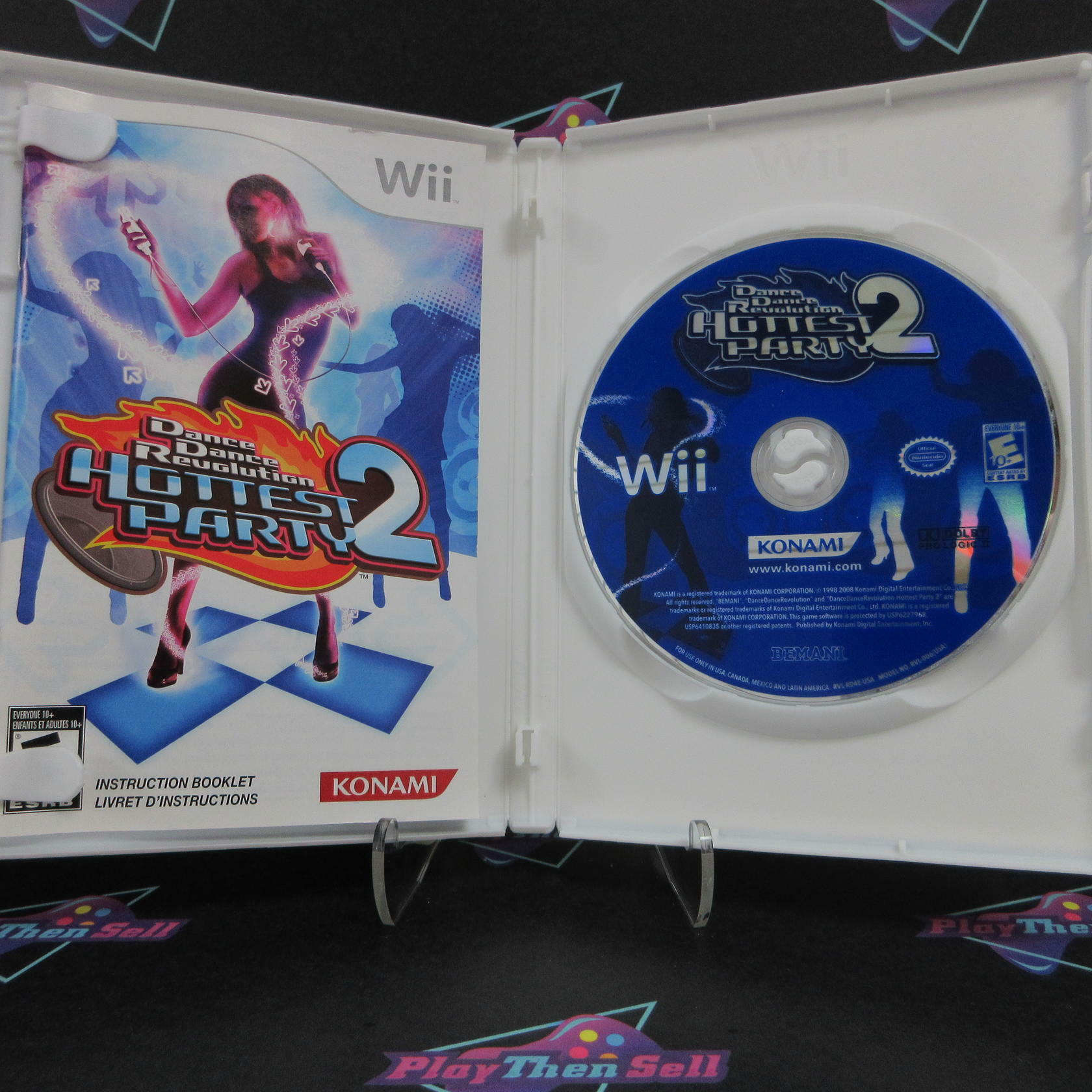 Dance Dance Revolution Hottest Party 2 Nintendo Wii Complete - Excellent