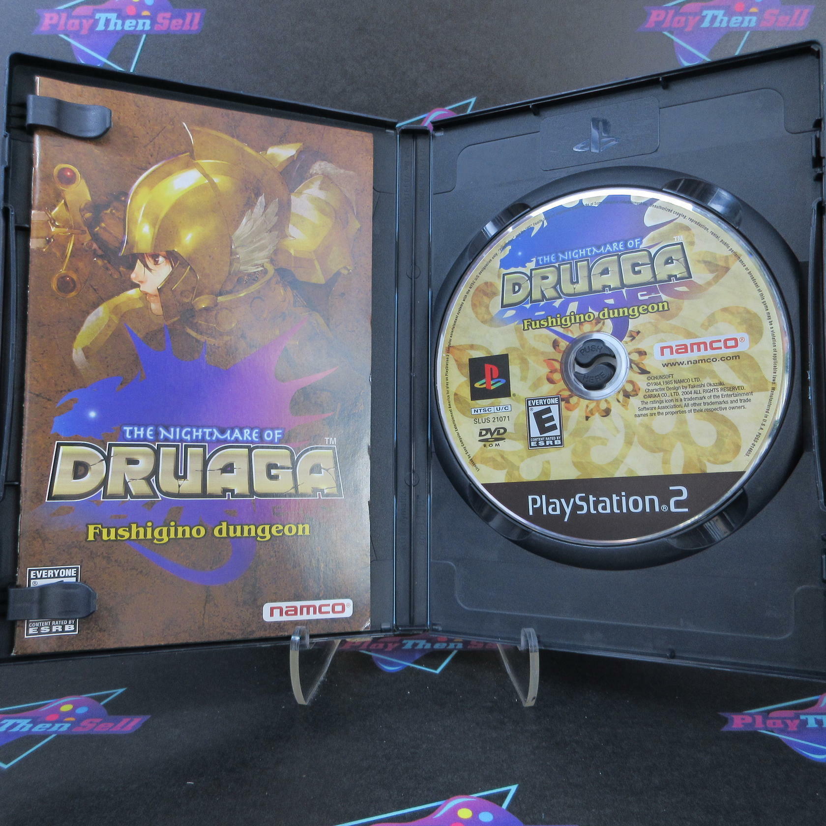 The Nightmare of Druaga Fushigino Dungeon PS2 PlayStation 2 Complete - Excellent
