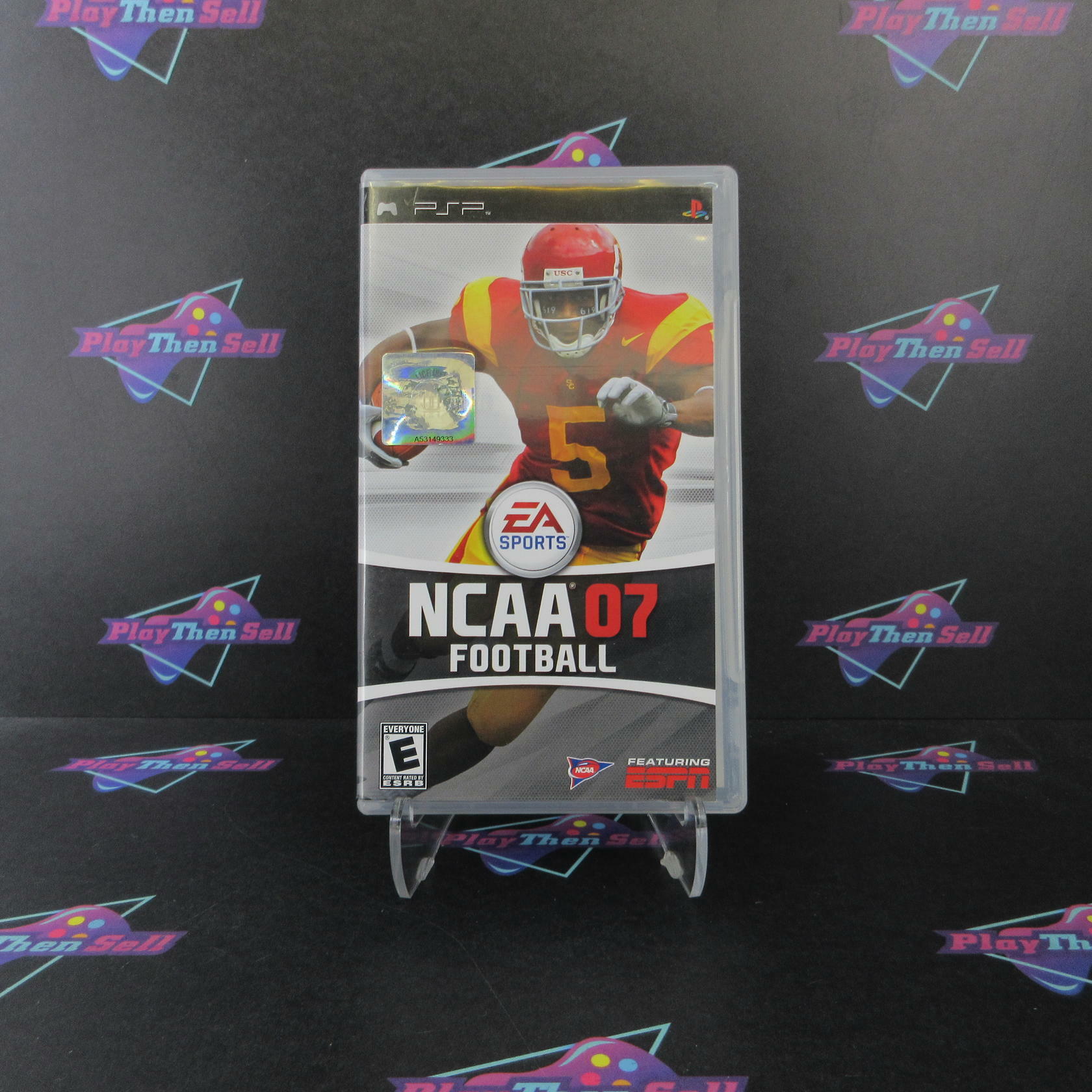 NCAA Football 2007 Sony PSP Complete - Excellent