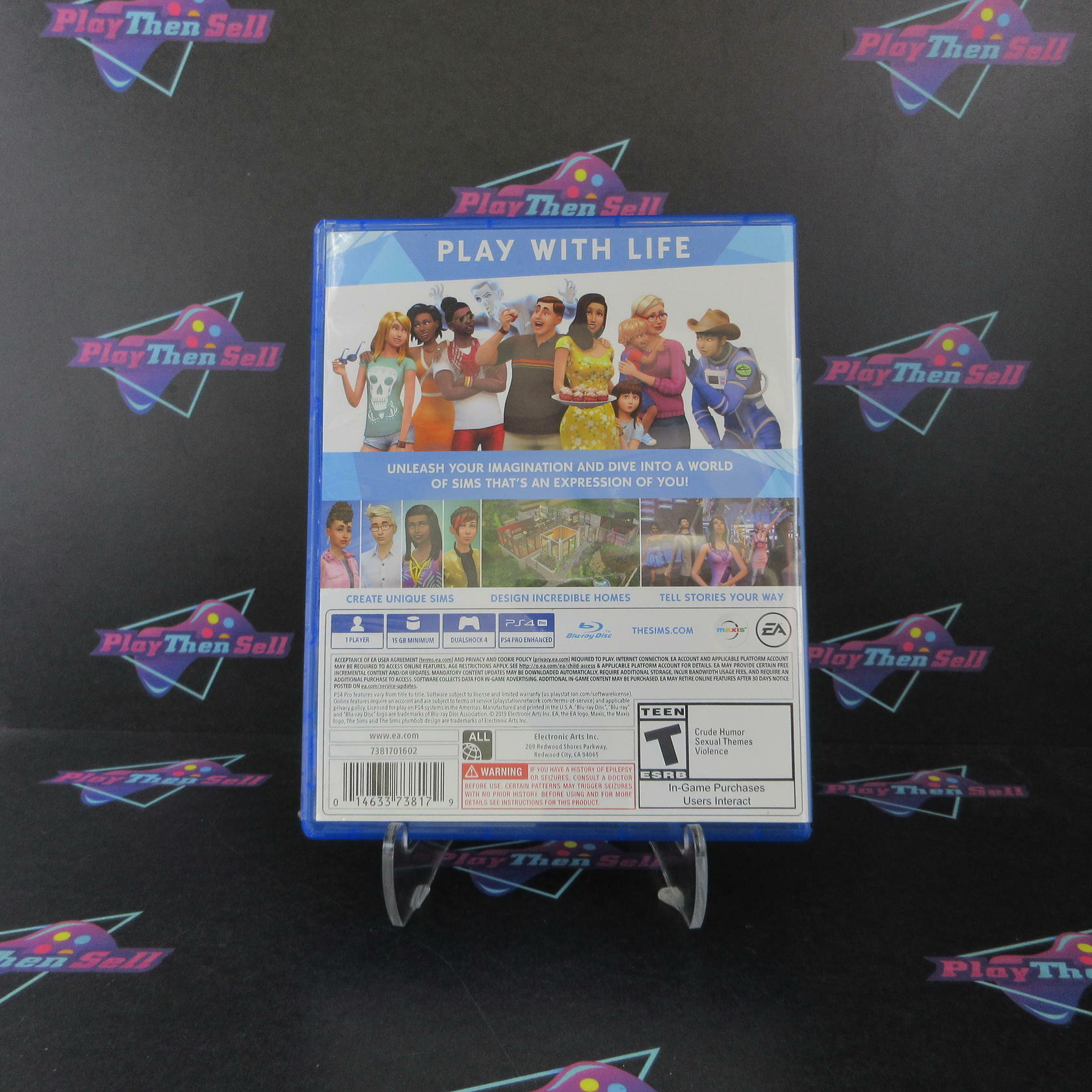 The Sims 4 PS4 PlayStation 4 Complete - Excellent
