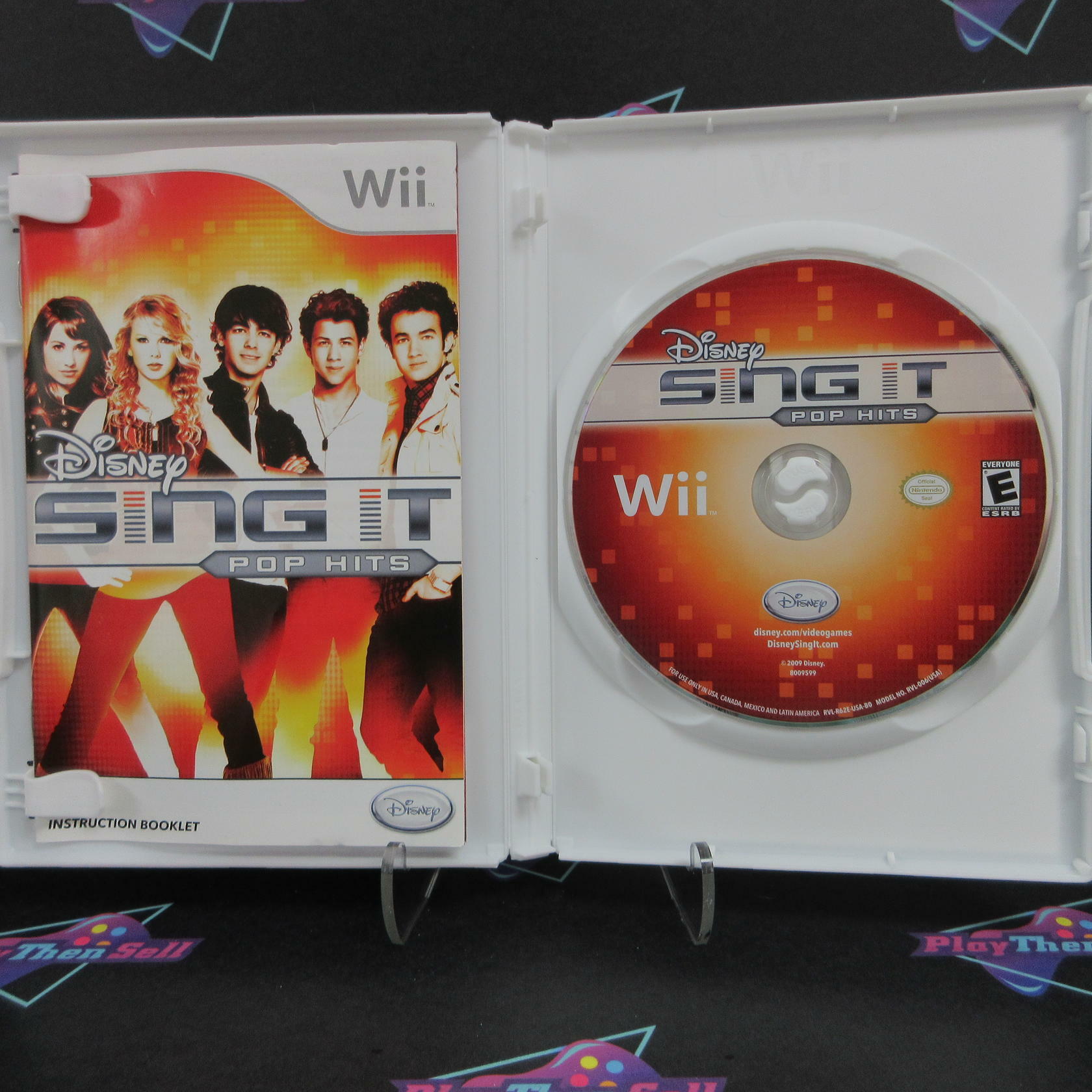 Disney Sing It Pop Hits Nintendo Wii - Like New