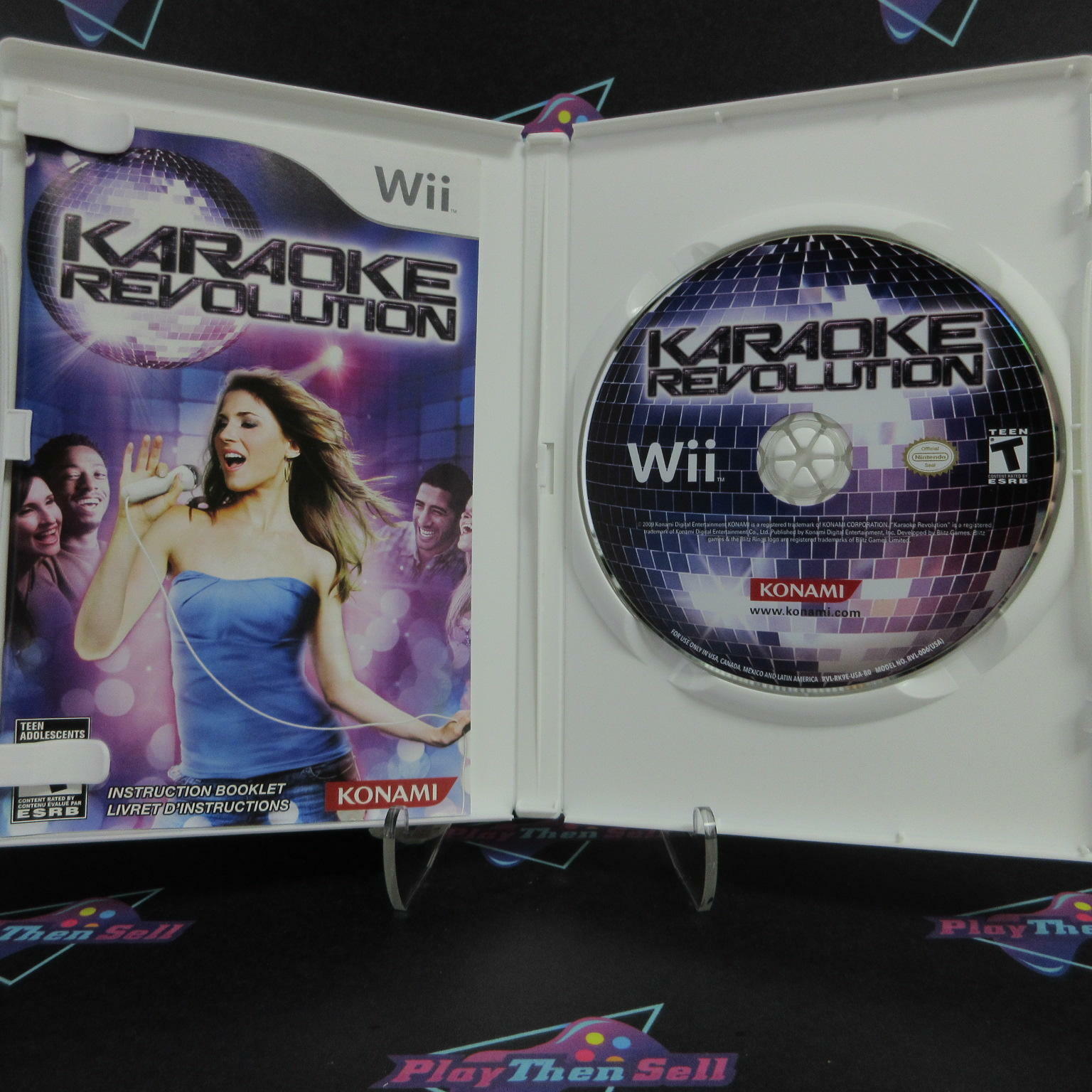 Wii Karaoke Revolution Nintendo Wii - Like New