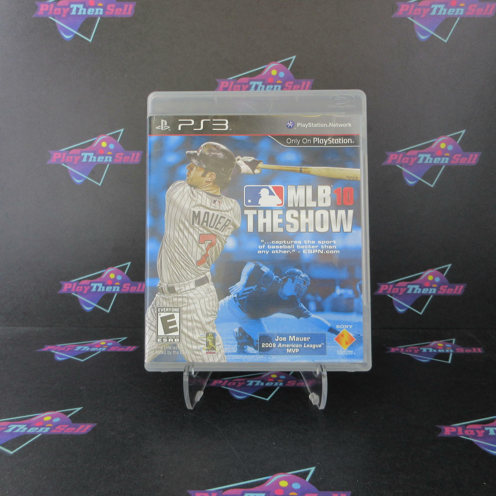 MLB 10 The Show PS3 PlayStation 3 AD/NM - Very Good