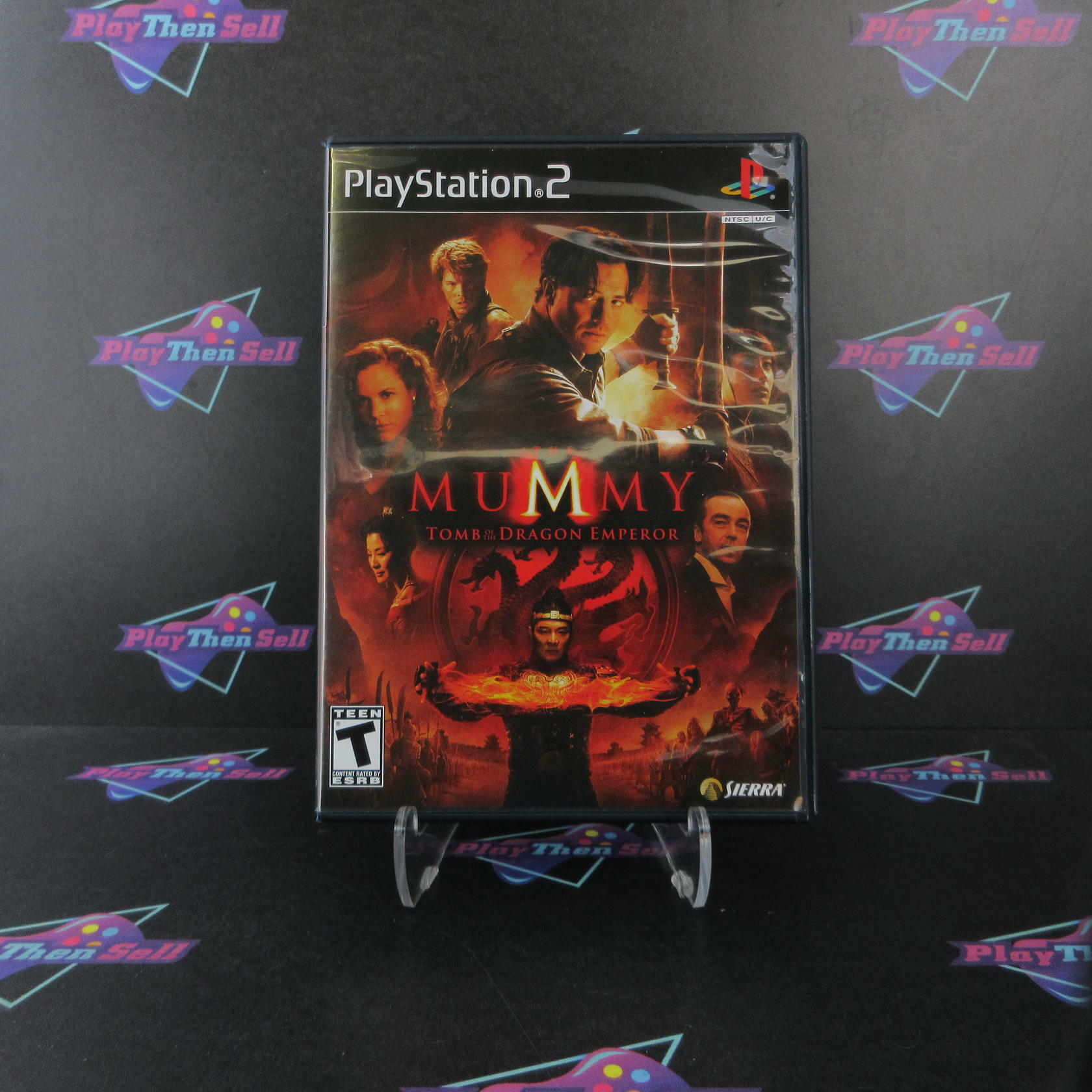 The Mummy Tomb Of The Dragon Emperor PlayStation 2 AD/DD Complete CIB - Very Good