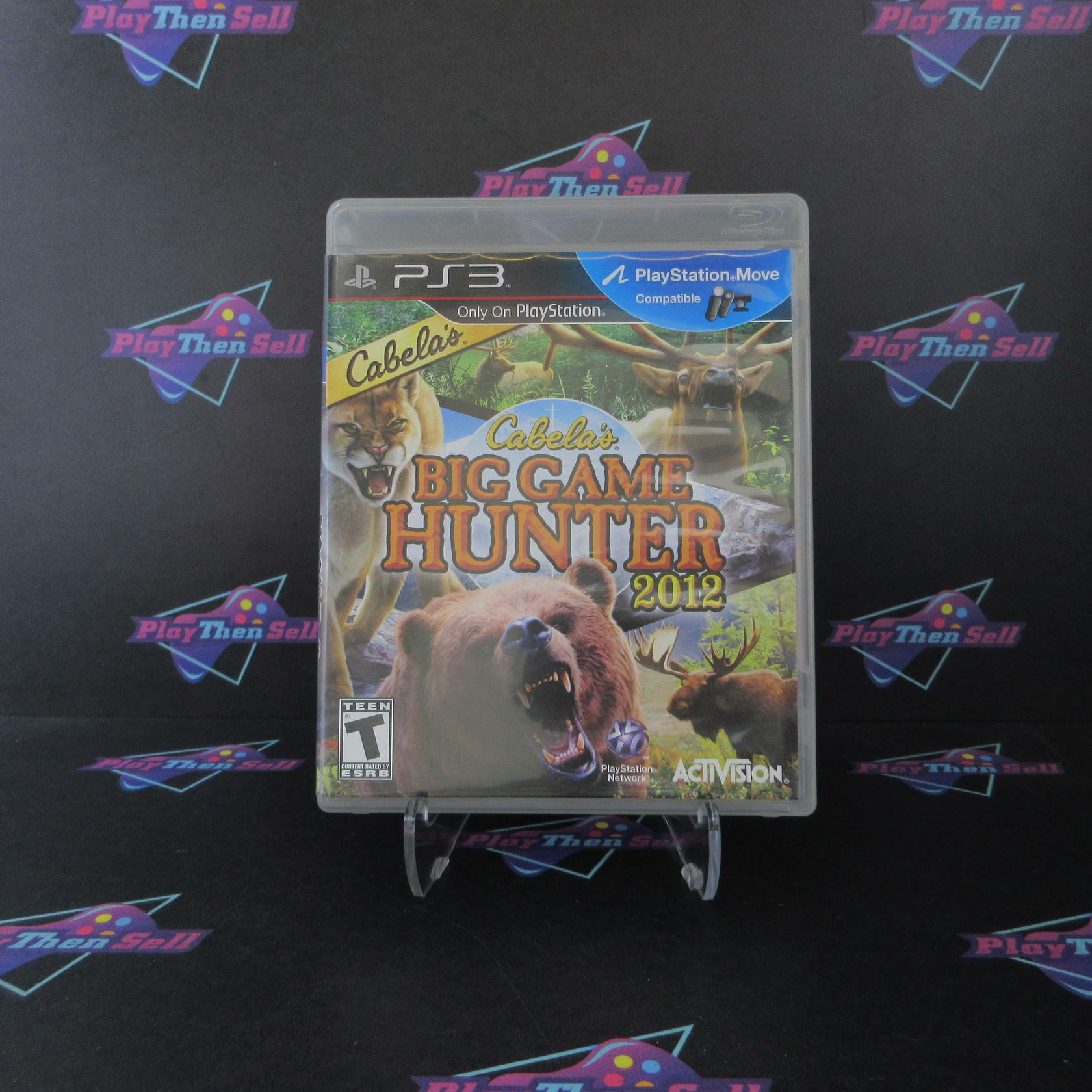 Cabela's Big Game Hunter 2012 PS3 PlayStation 3 AD Complete CIB - Very Good