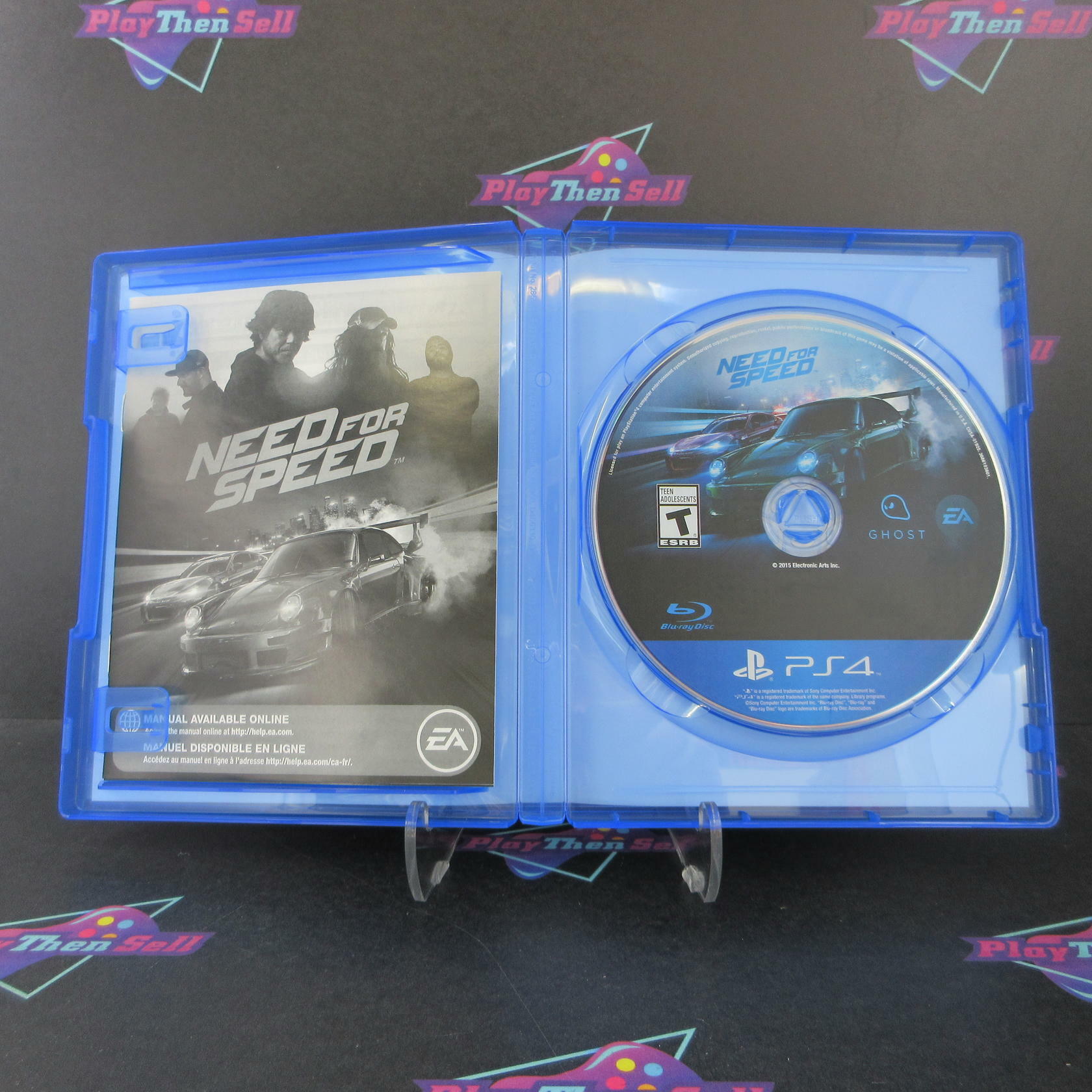 Need for Speed Deluxe Edition PS4 PlayStation 4 AD Complete CIB - Very Good