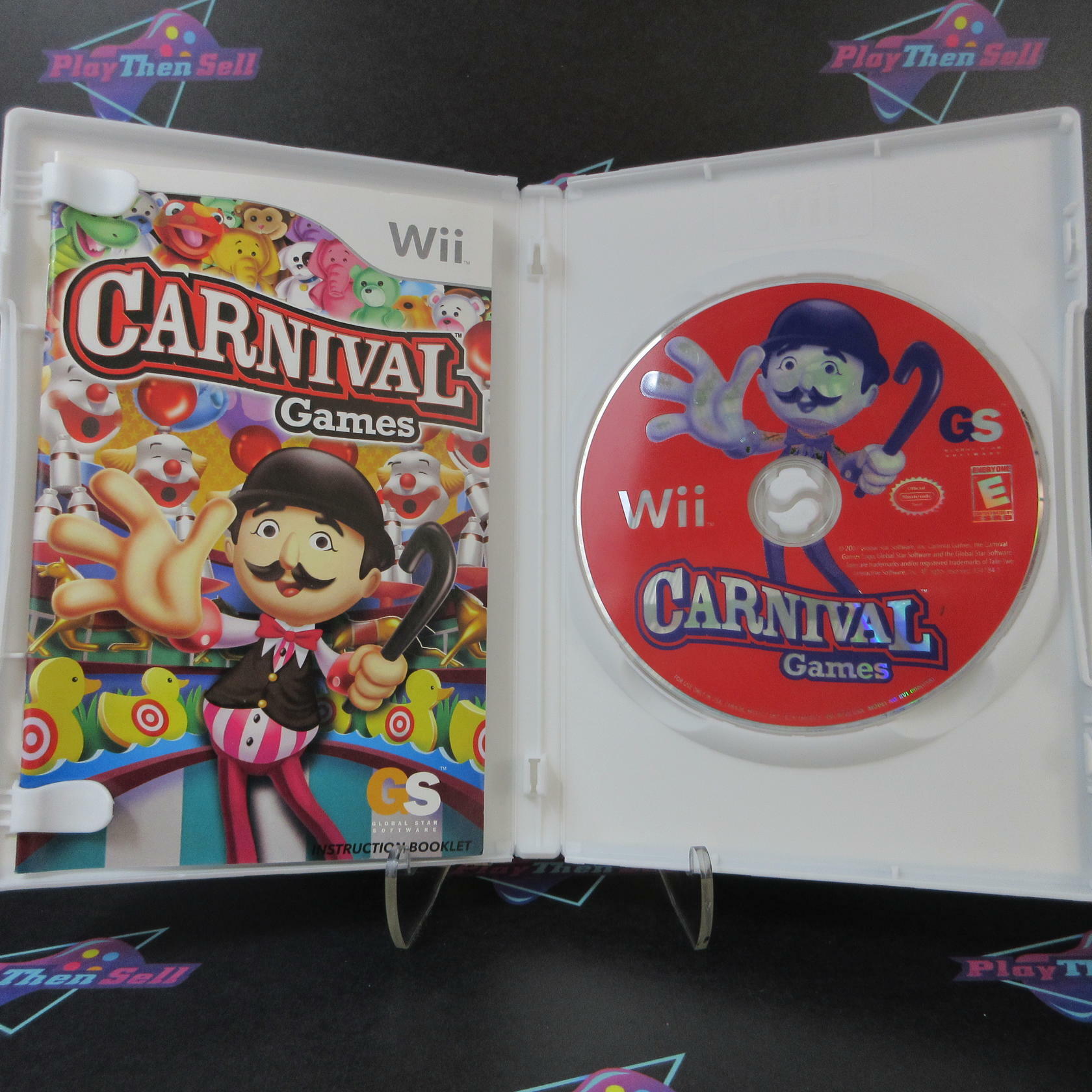 Carnival Games Nintendo Wii AD Complete CIB - Very Good