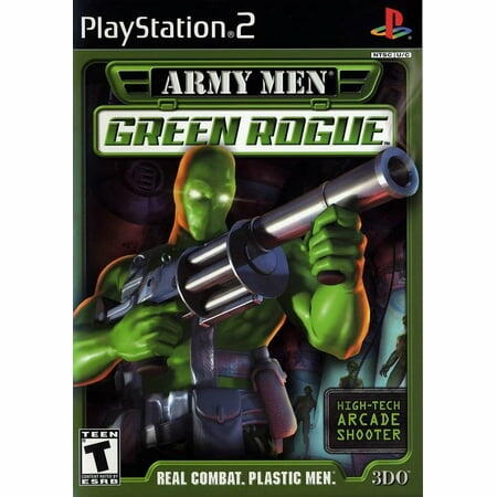 Army Men Green Rogue PS2 PlayStation 2 DD/NM - Very Good
