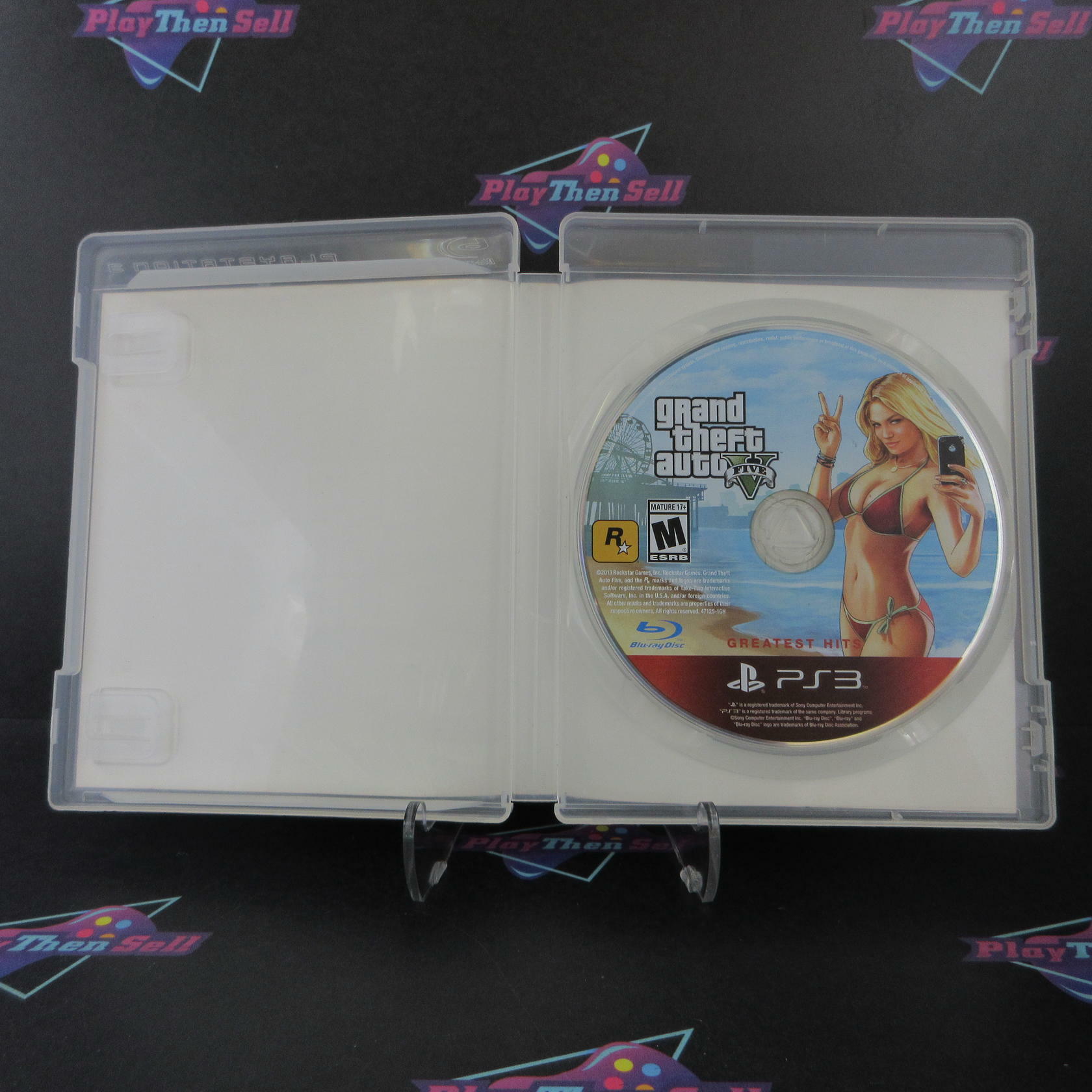 Grand Theft Auto V Greatest Hits PS3 PlayStation 3 AD/NM - Very Good
