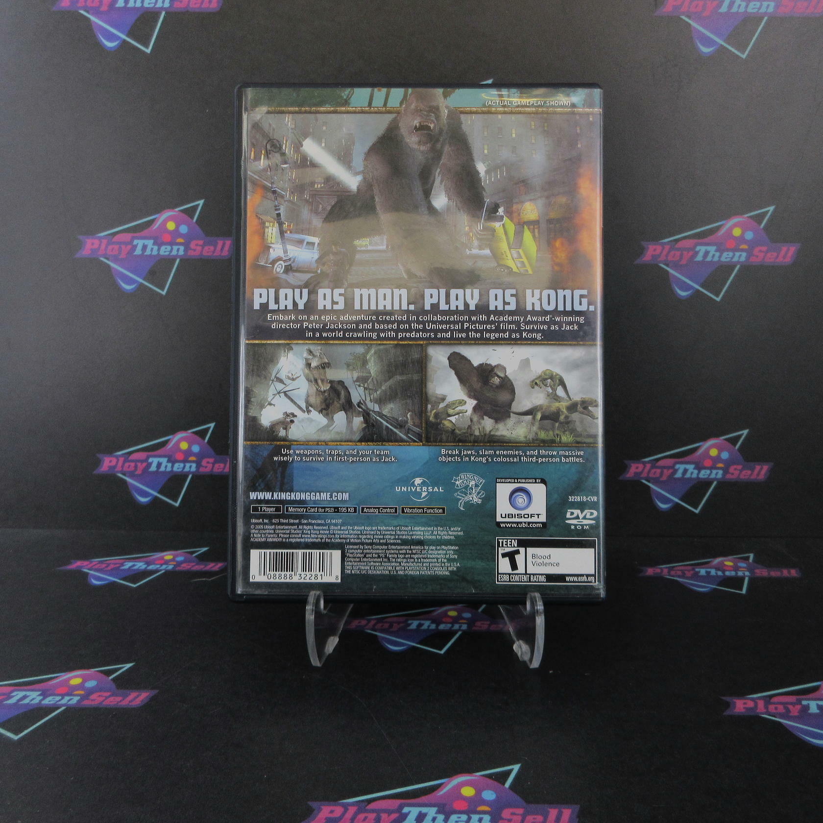 Peter Jacksons King Kong PS2 PlayStation 2 MD Complete CIB - Very Good