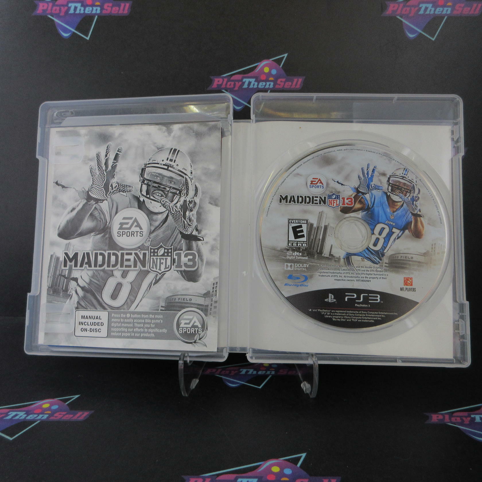Madden NFL 13 Bonus Edition PS3 PlayStation 3 AD Complete CIB - Very Good